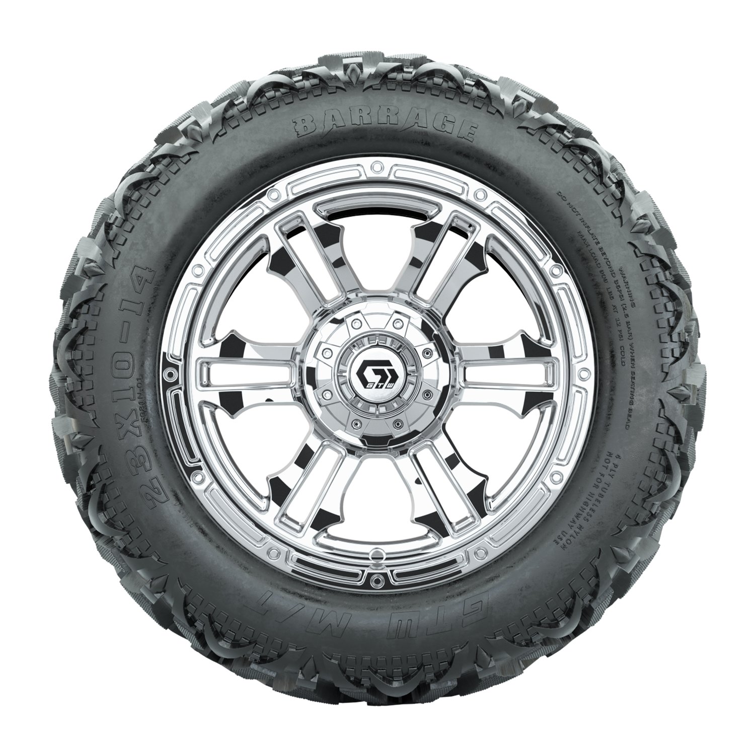 19-406 A19-2383 Shogun / Chrome / Barrage