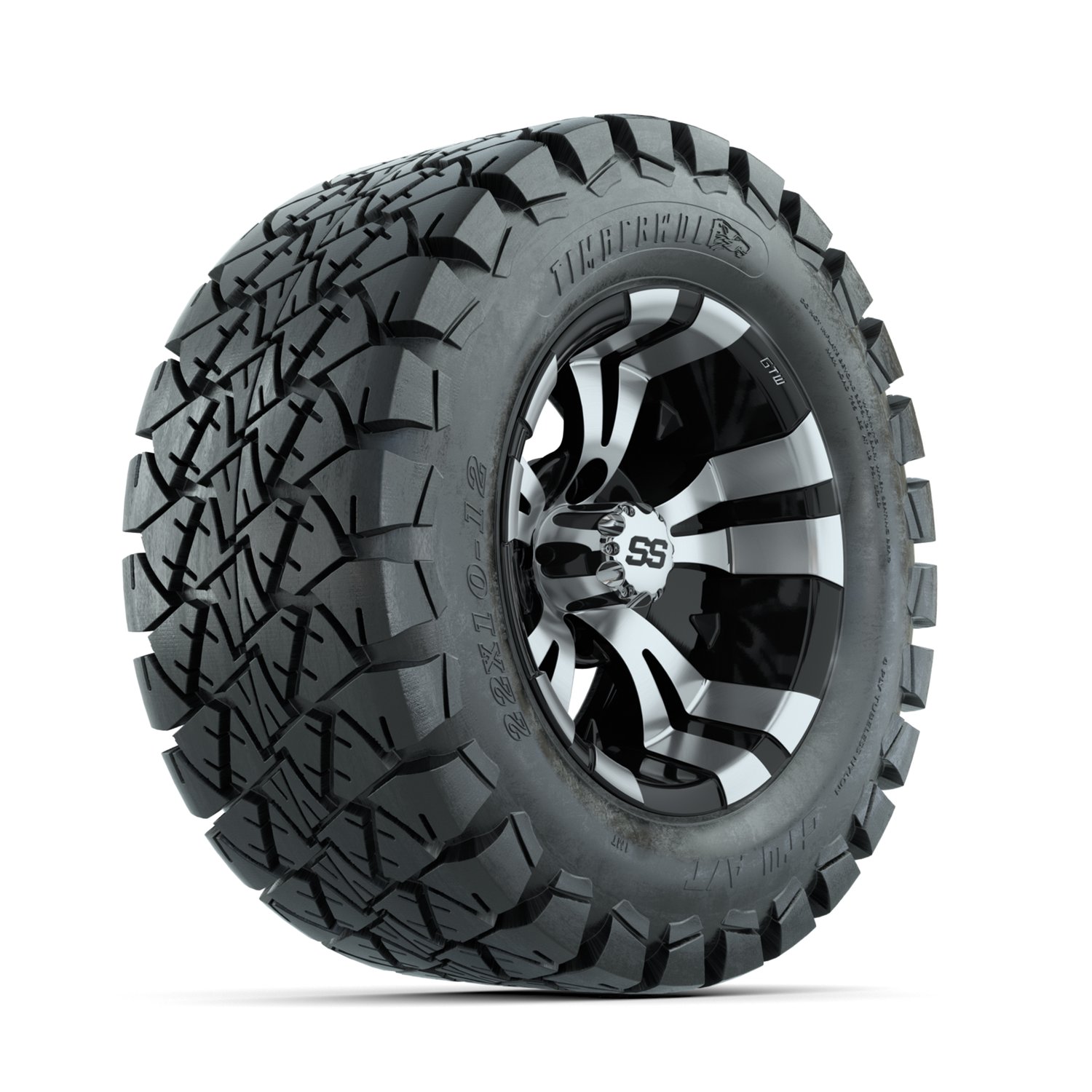 A19-371 Vampire / Machined & Black / Timberwolf