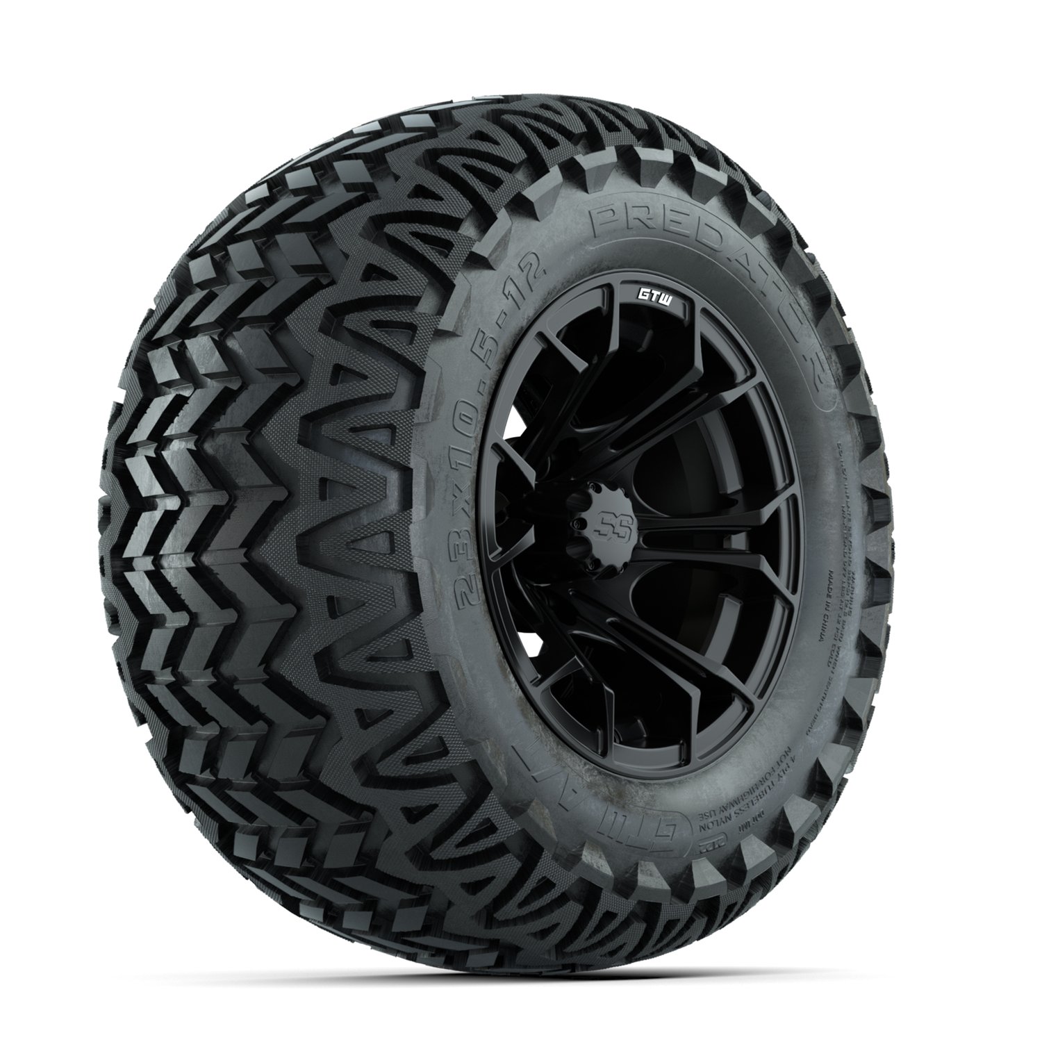 A19-386 Spyder / Matte Black / Predator
