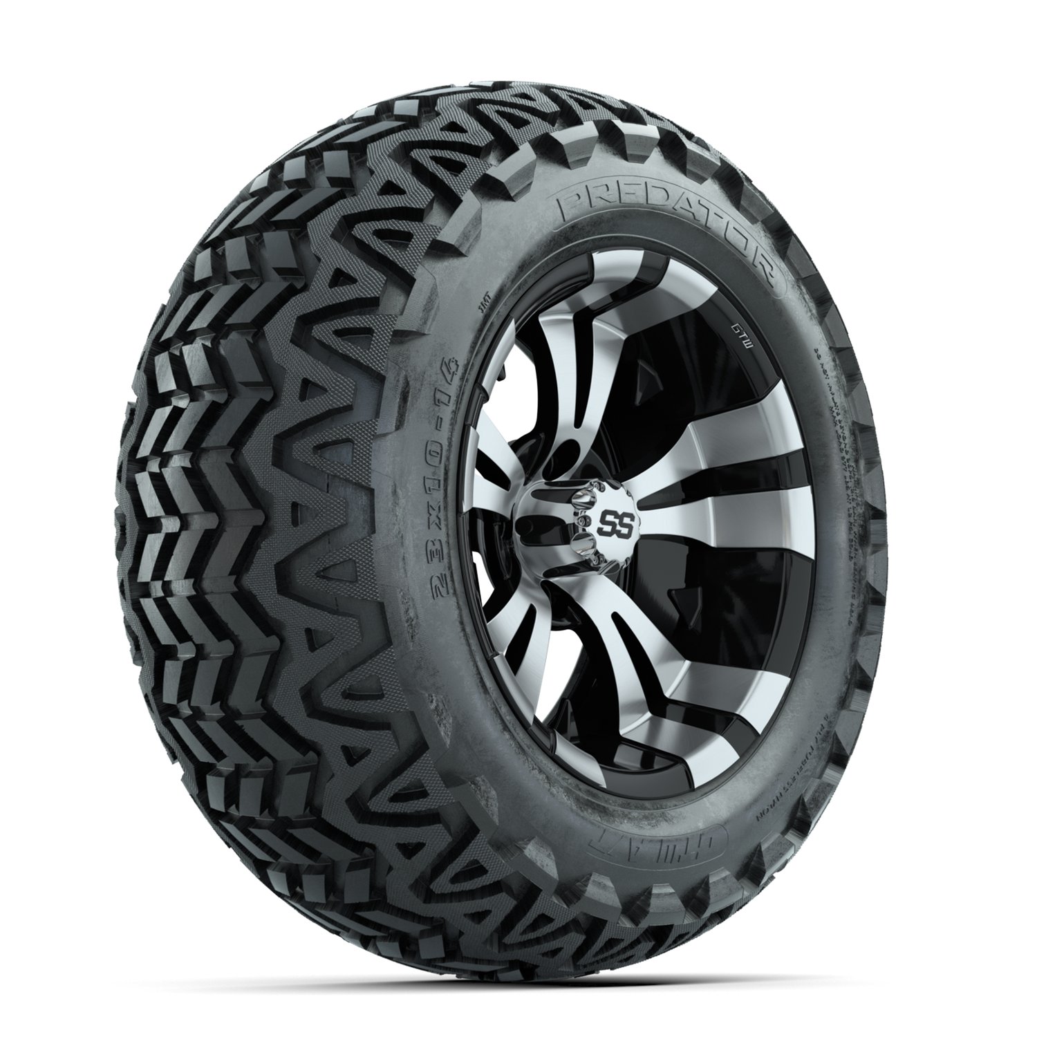A19-415 Vampire / Machined & Black / Predator