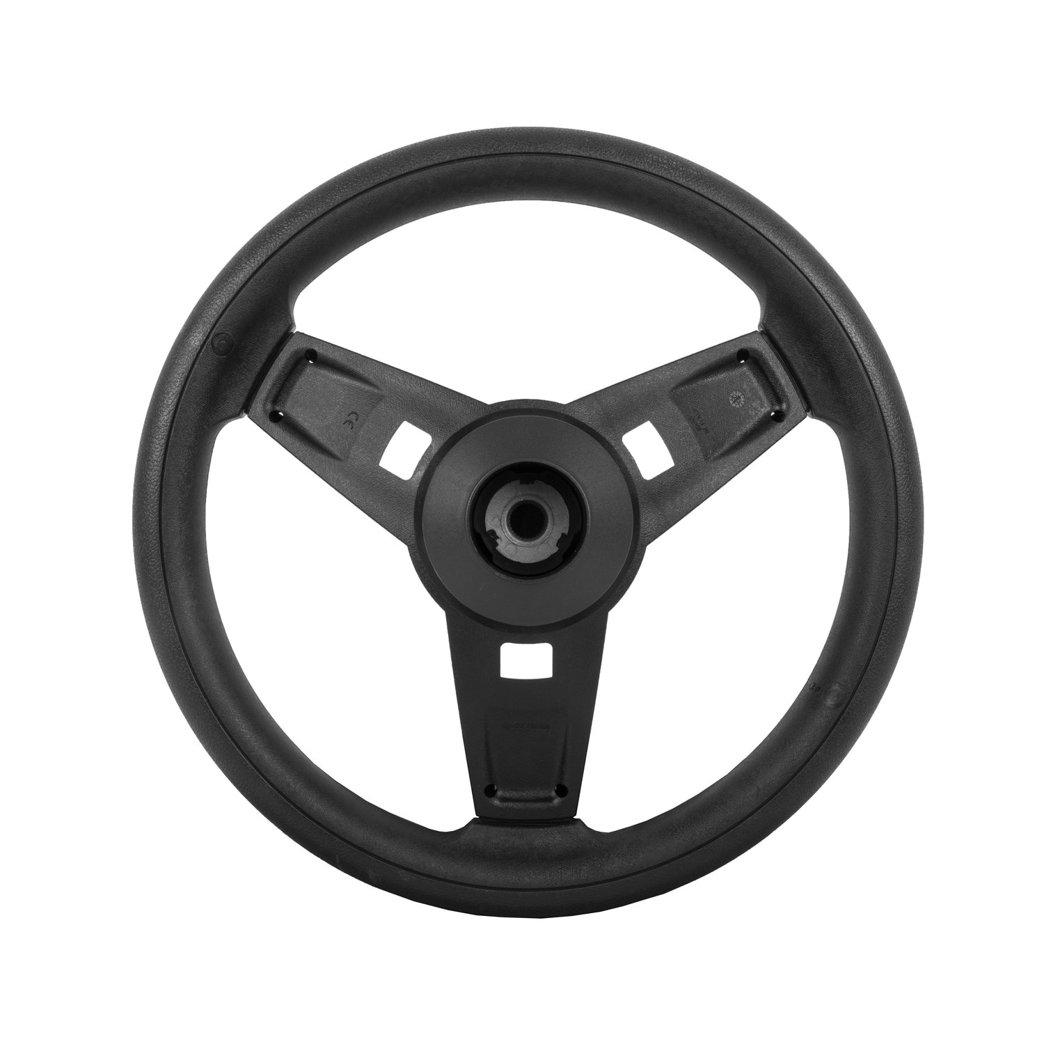 06-163 Gussi Giazza Soft Touch Steering Wheel Black Icon AEV