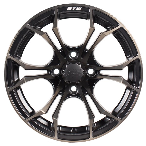 19-254 GTW Spyder 14" Wheel - Matte Black/Bronze