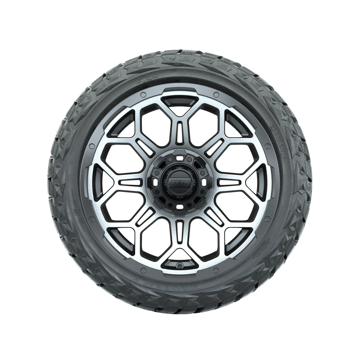 19-225 A19-1448 Bravo / Matte Gray & Machined / Maverick