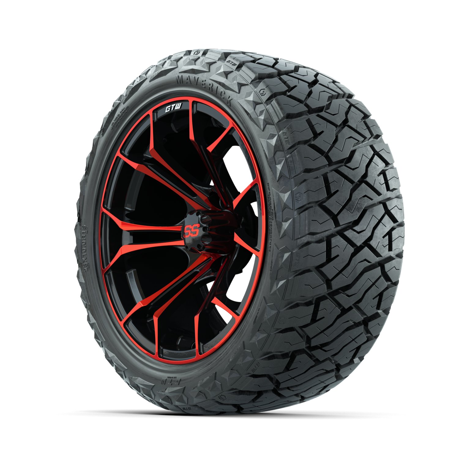 19-309 A19-1488 Spyder / Red and Black / Maverick