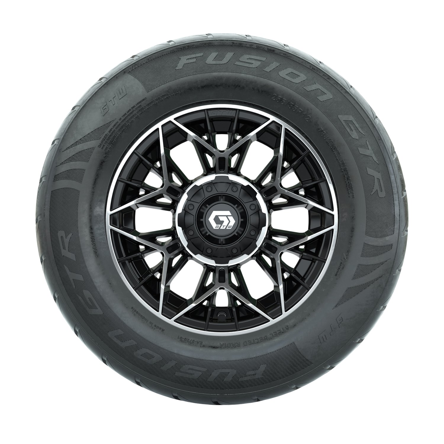 19-314 A19-1665 Stellar / Machined & Black / Fusion GTR