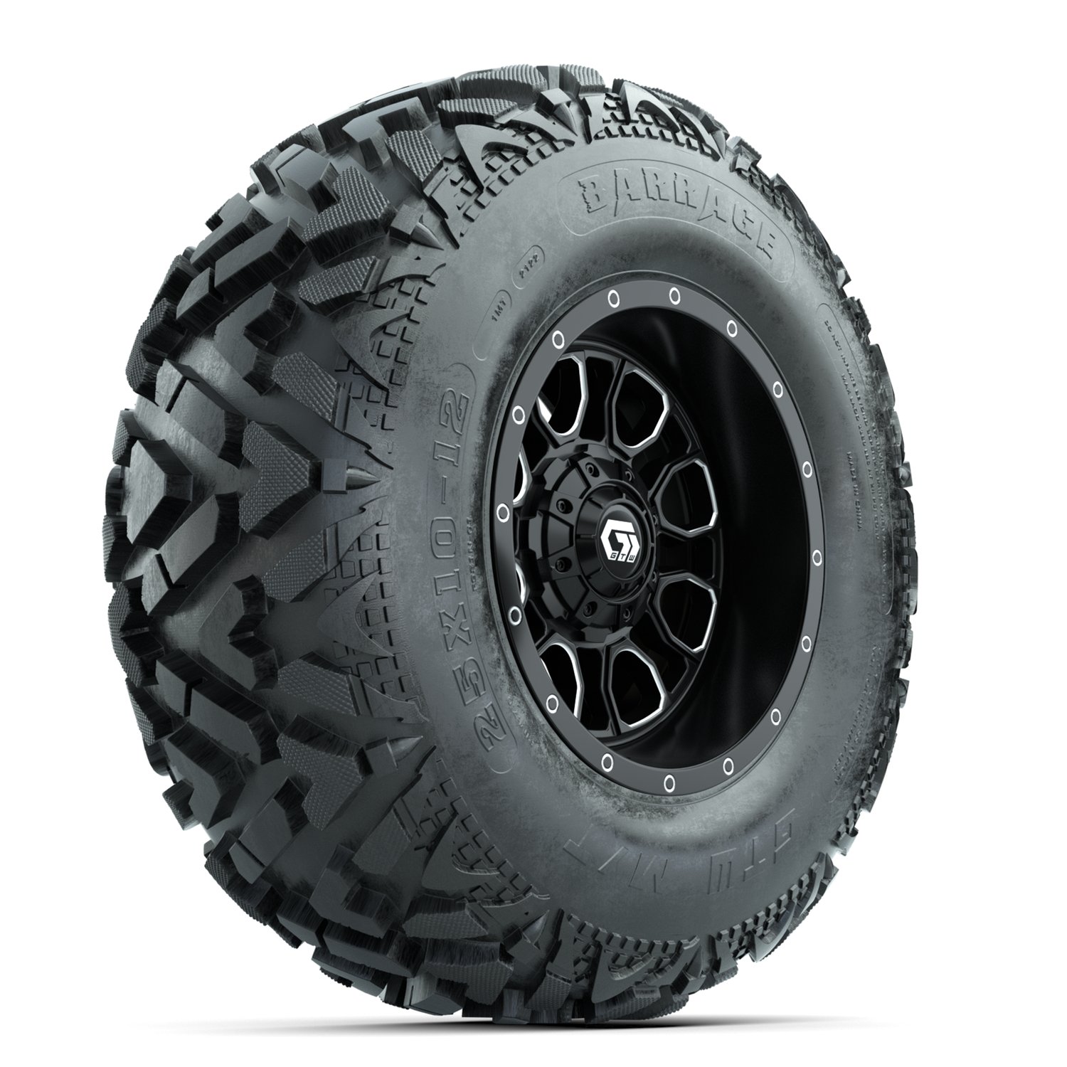 A19-1711 Volt / Machined & Black / Barrage