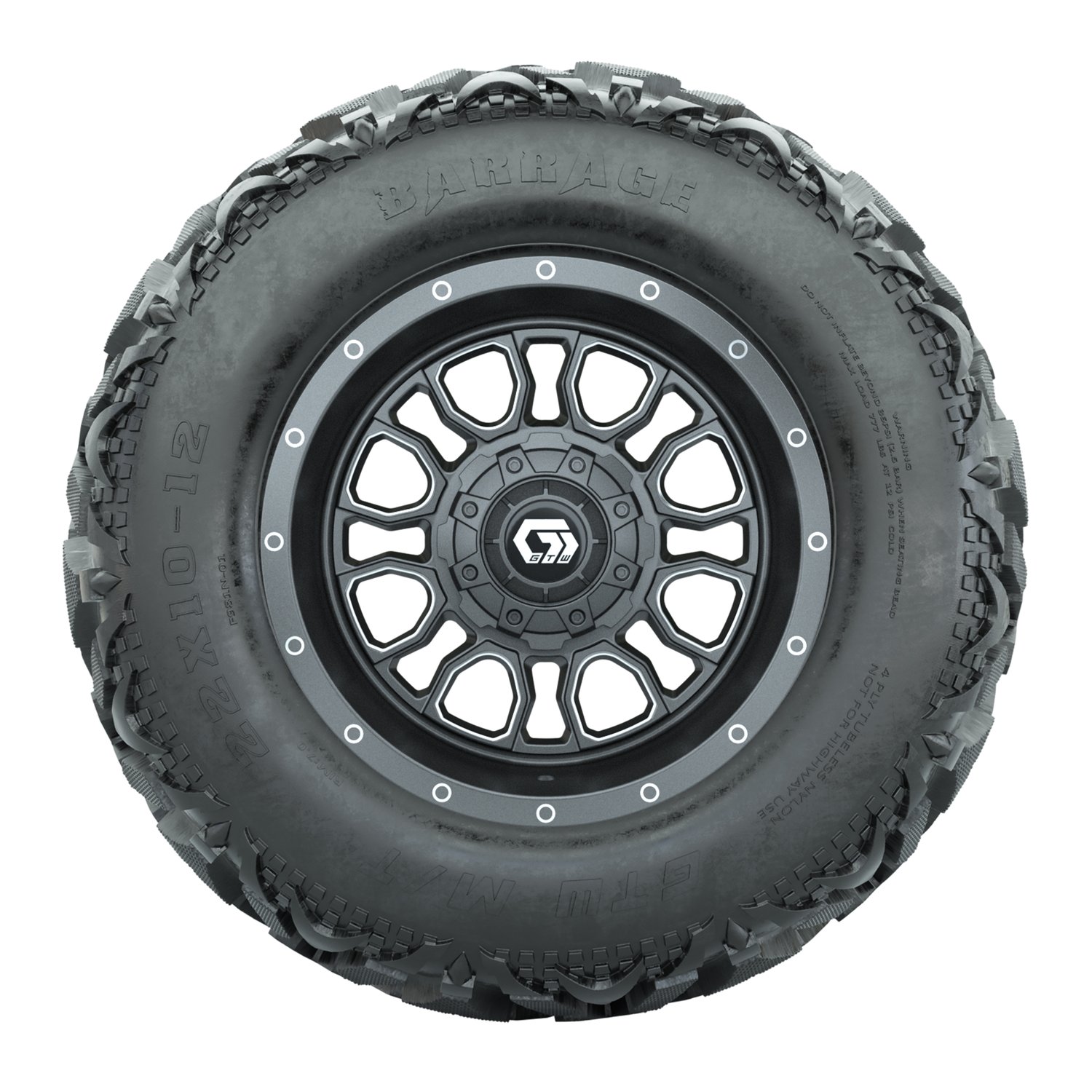 19-335 A19-1724 Volt / Gunmetal / Barrage