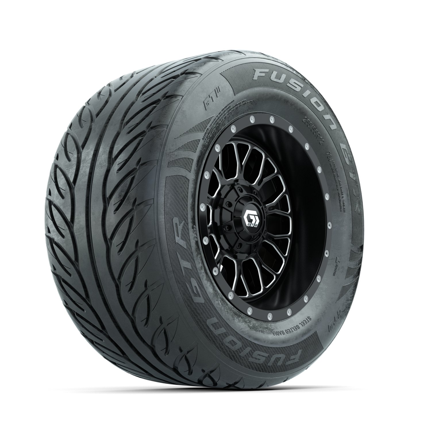 A19-1733 Helix / Machined & Black / Fusion GTR