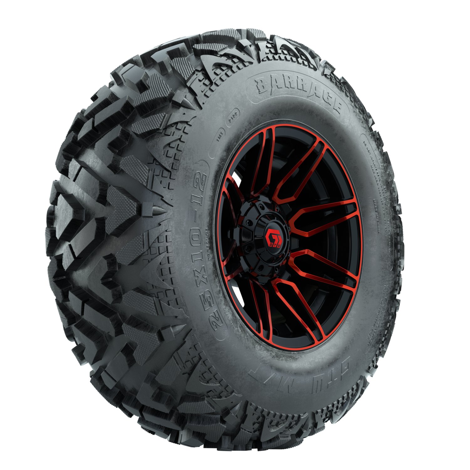 A19-2119 Stealth / Red & Black / Barrage