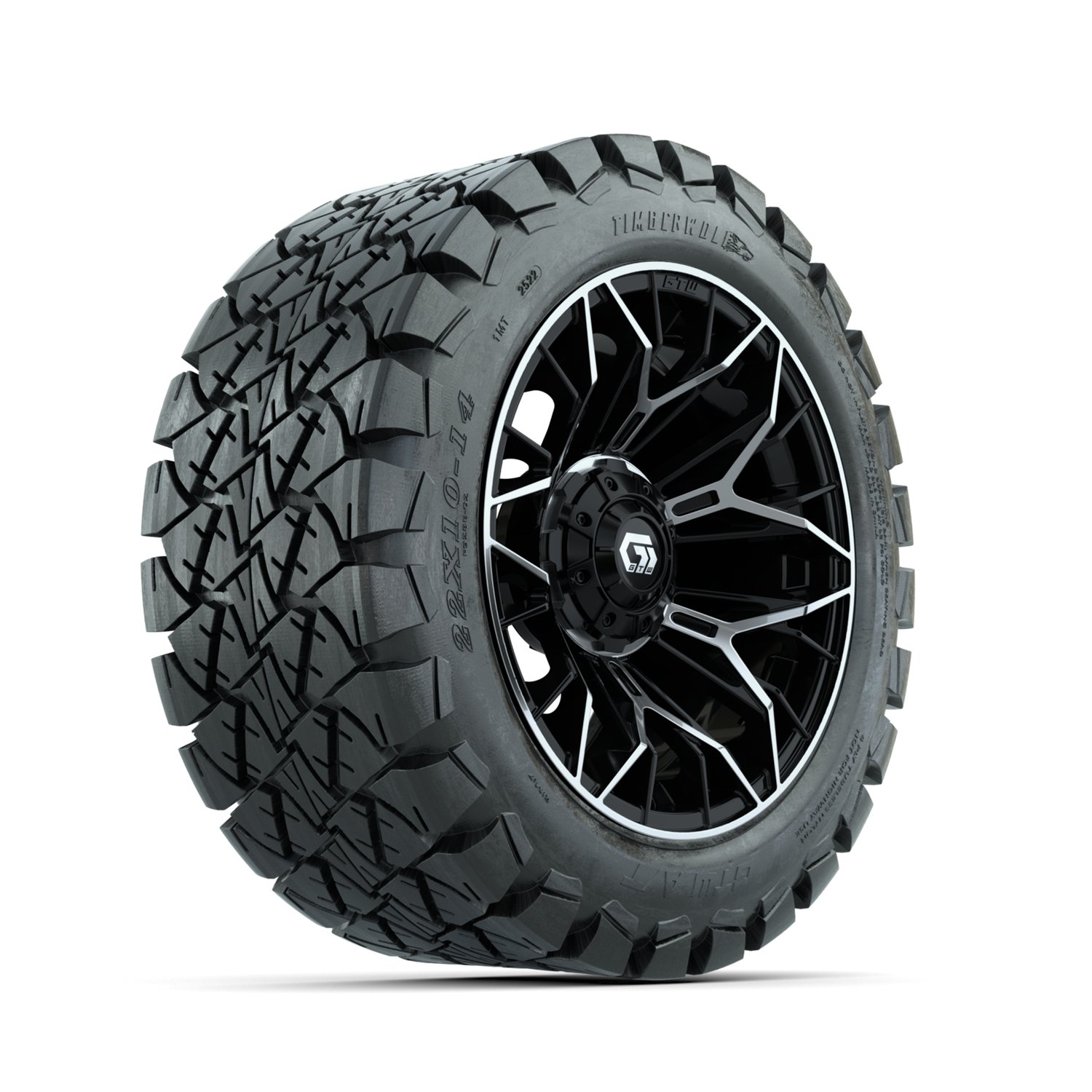 A19-2226 Stellar / Machined & Black / Timberwolf