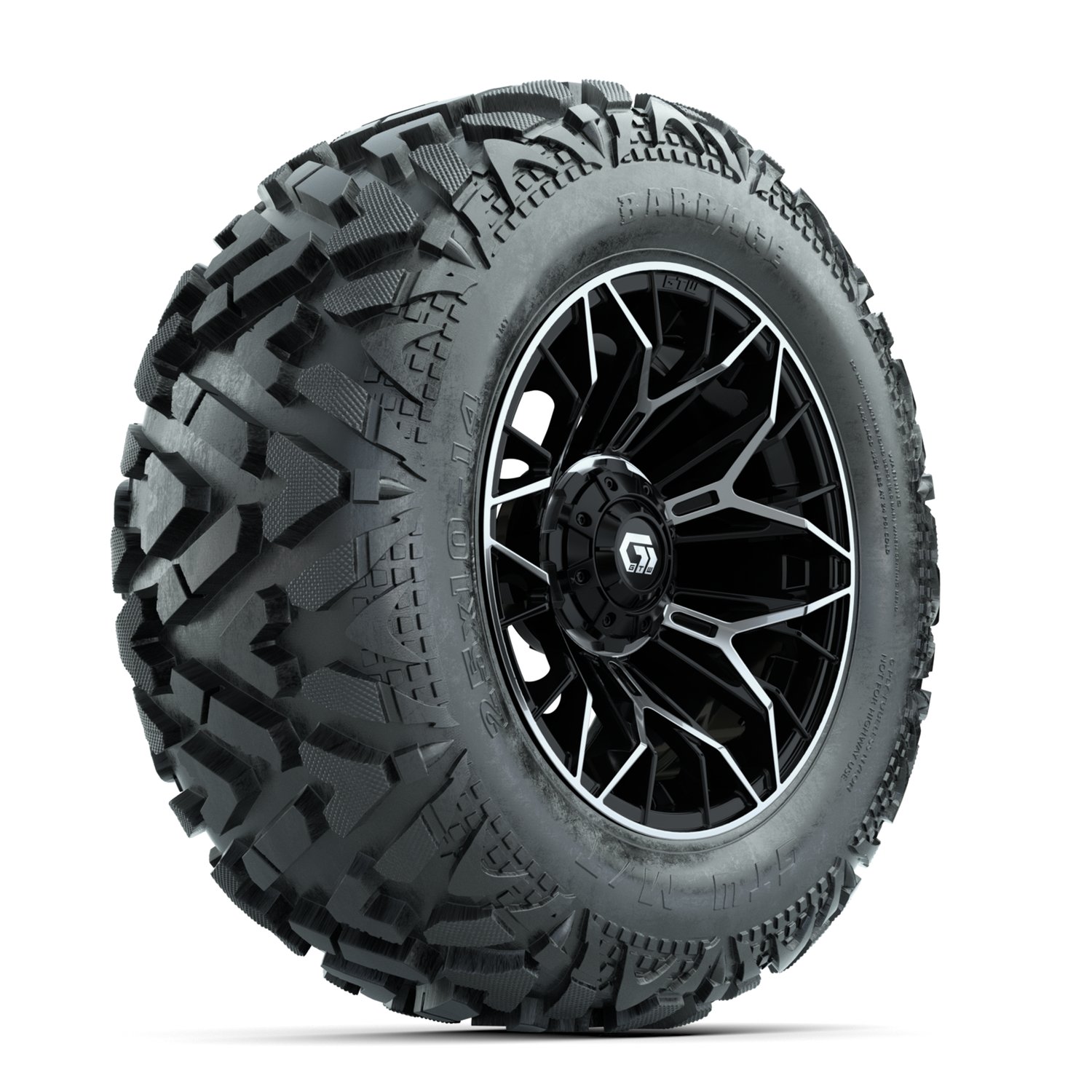 A19-2228 Stellar / Machined & Black / Barrage