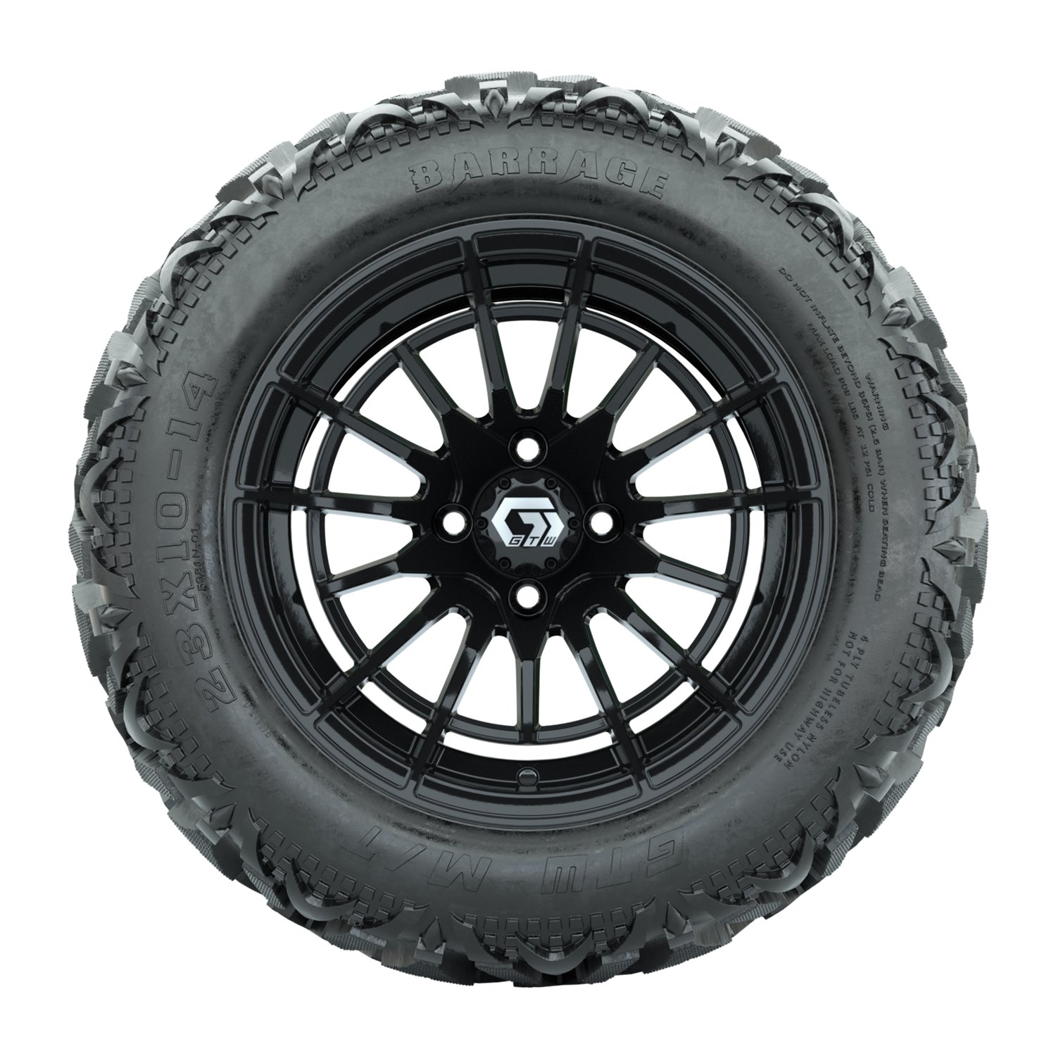 19-390 A19-2320 Boost / Gloss Black / Barrage