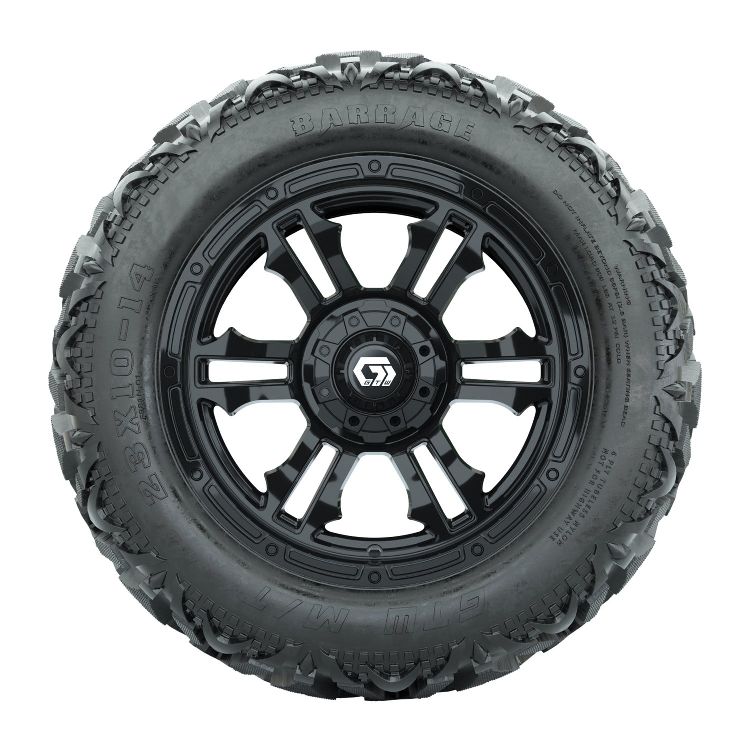 19-400 A19-2365 Shogun / Gloss Black / Barrage