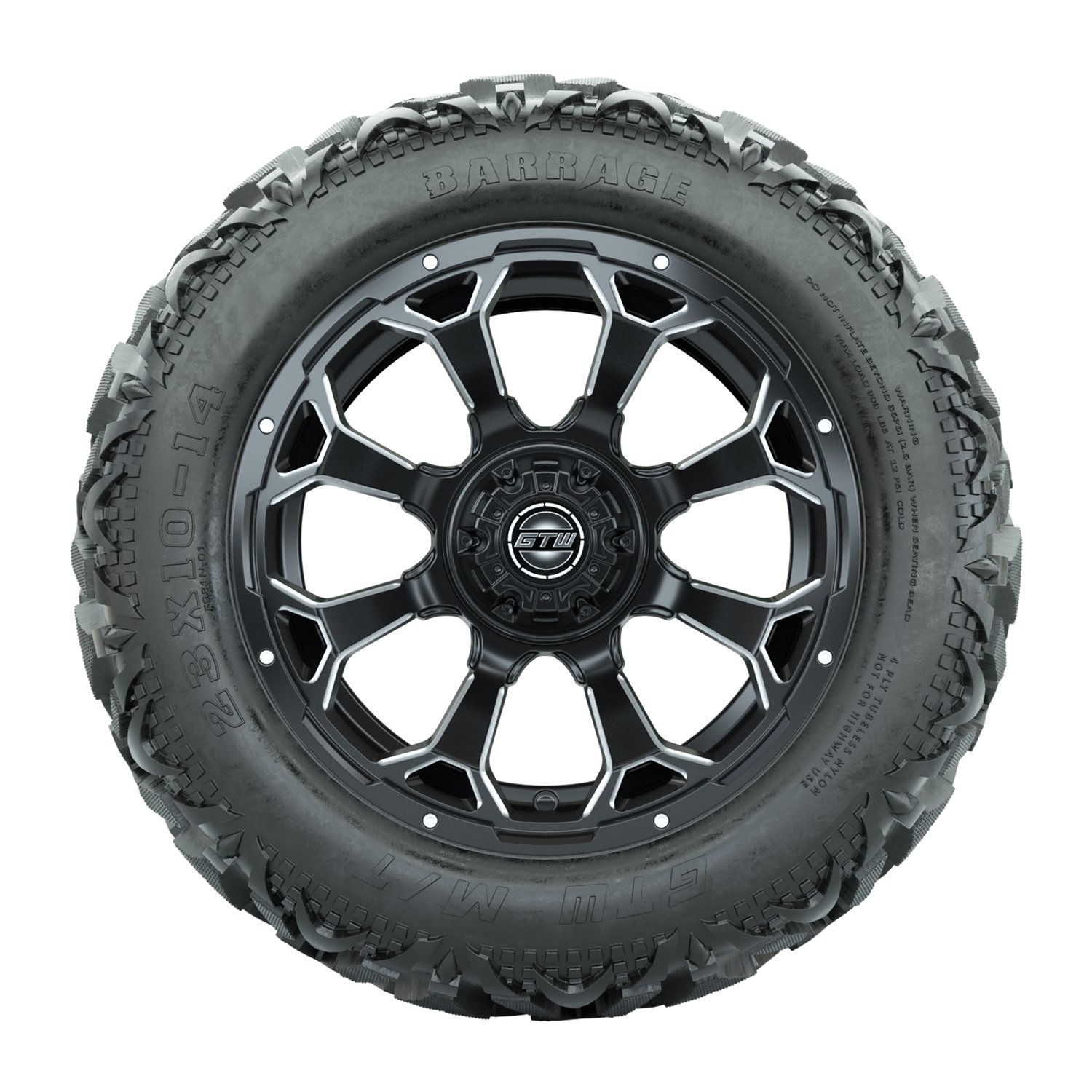 19-226 A19-2427 Raven / Matte Black / Barrage