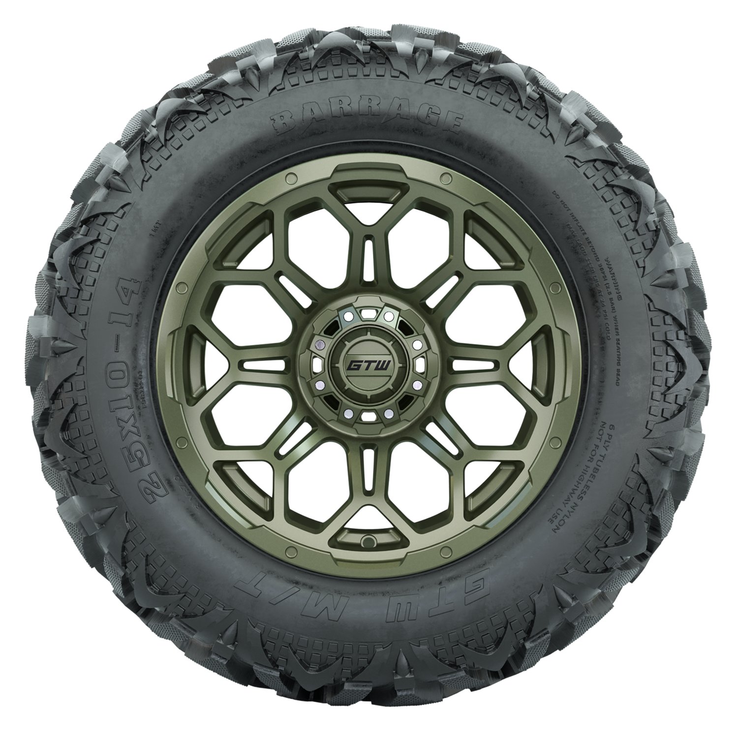20-033 A19-2502 Bravo / Matte Recon Green / Barrage