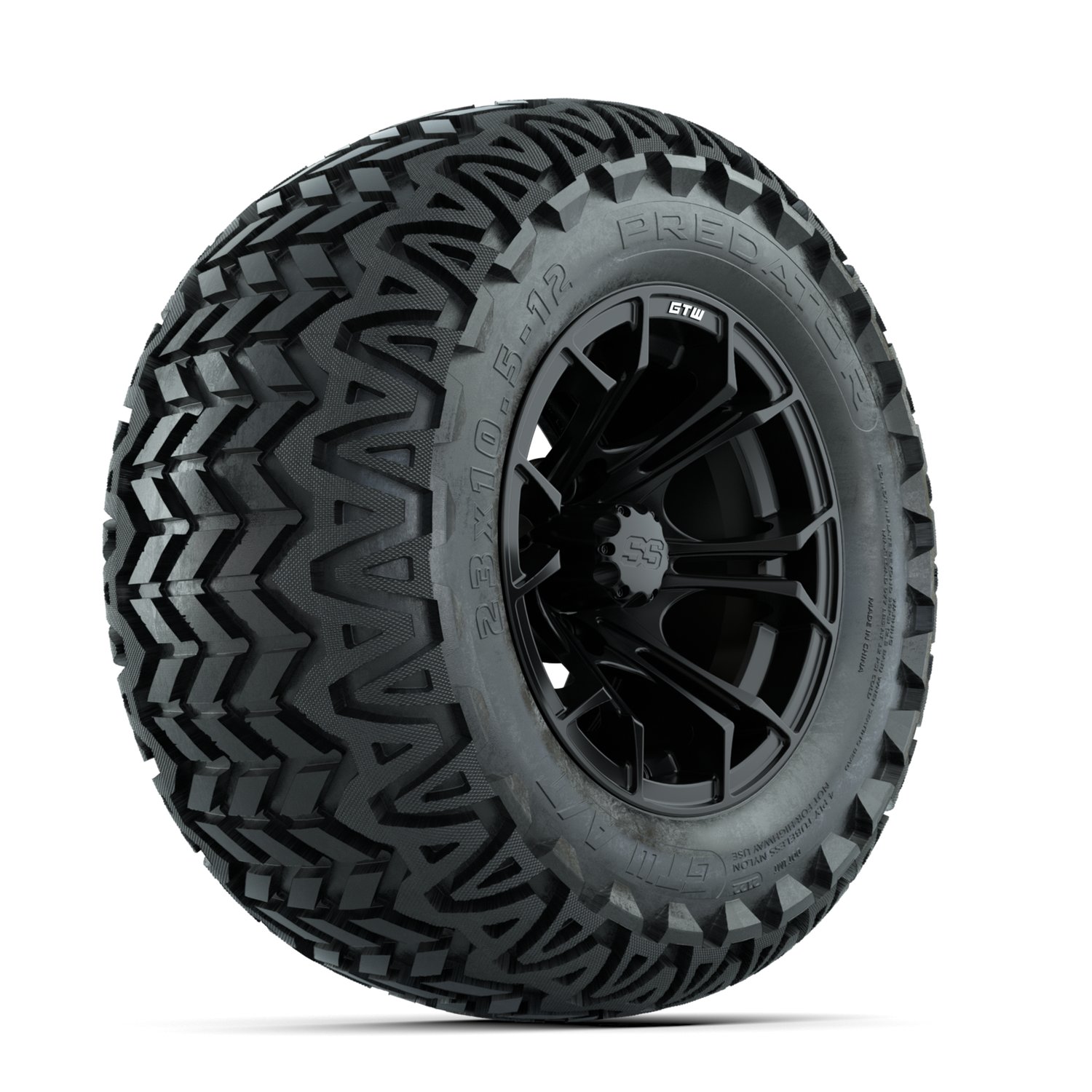 A19-386 Spyder / Matte Black / Predator