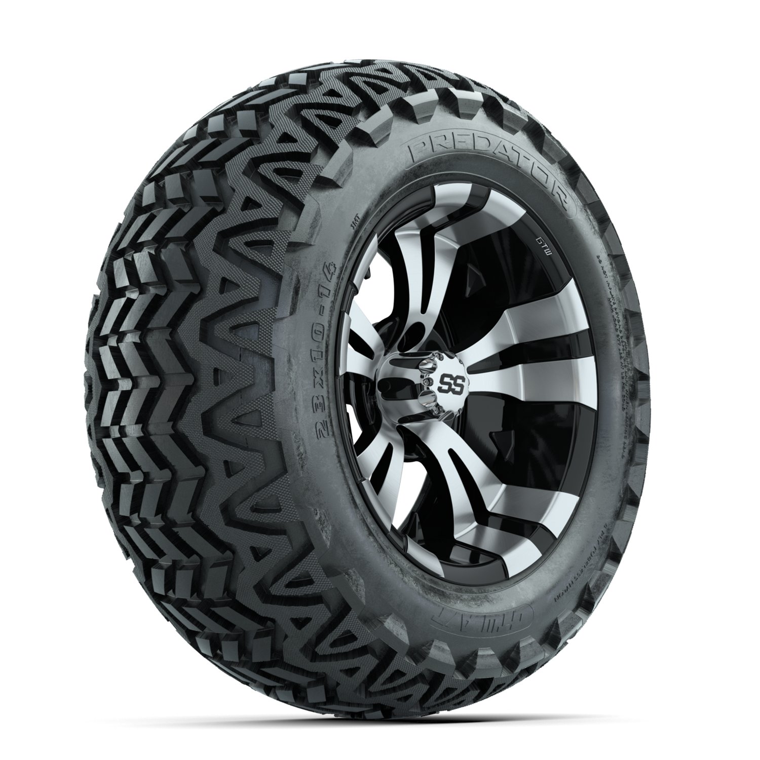 A19-415 Vampire / Machined & Black / Predator