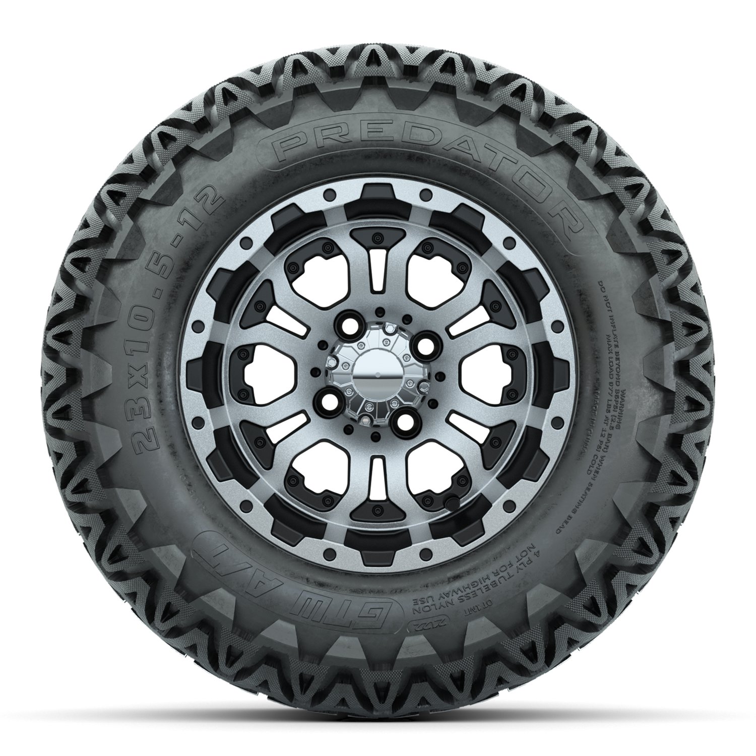 20-060 A19-513 Omega / Machined & Black / Predator