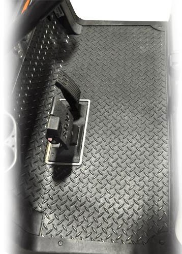 03-015 GTW Replacement Diamond Plated Floormat for Club Car Precedent 1