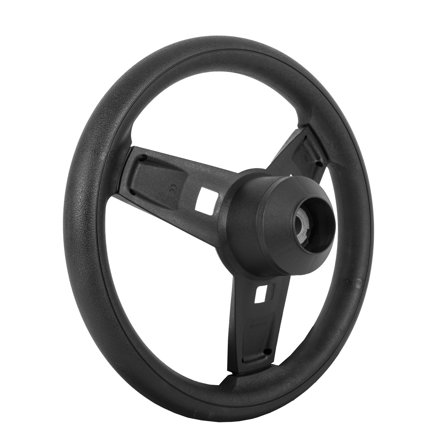 06-163 Gussi Giazza Soft Touch Steering Wheel Black Icon AEV