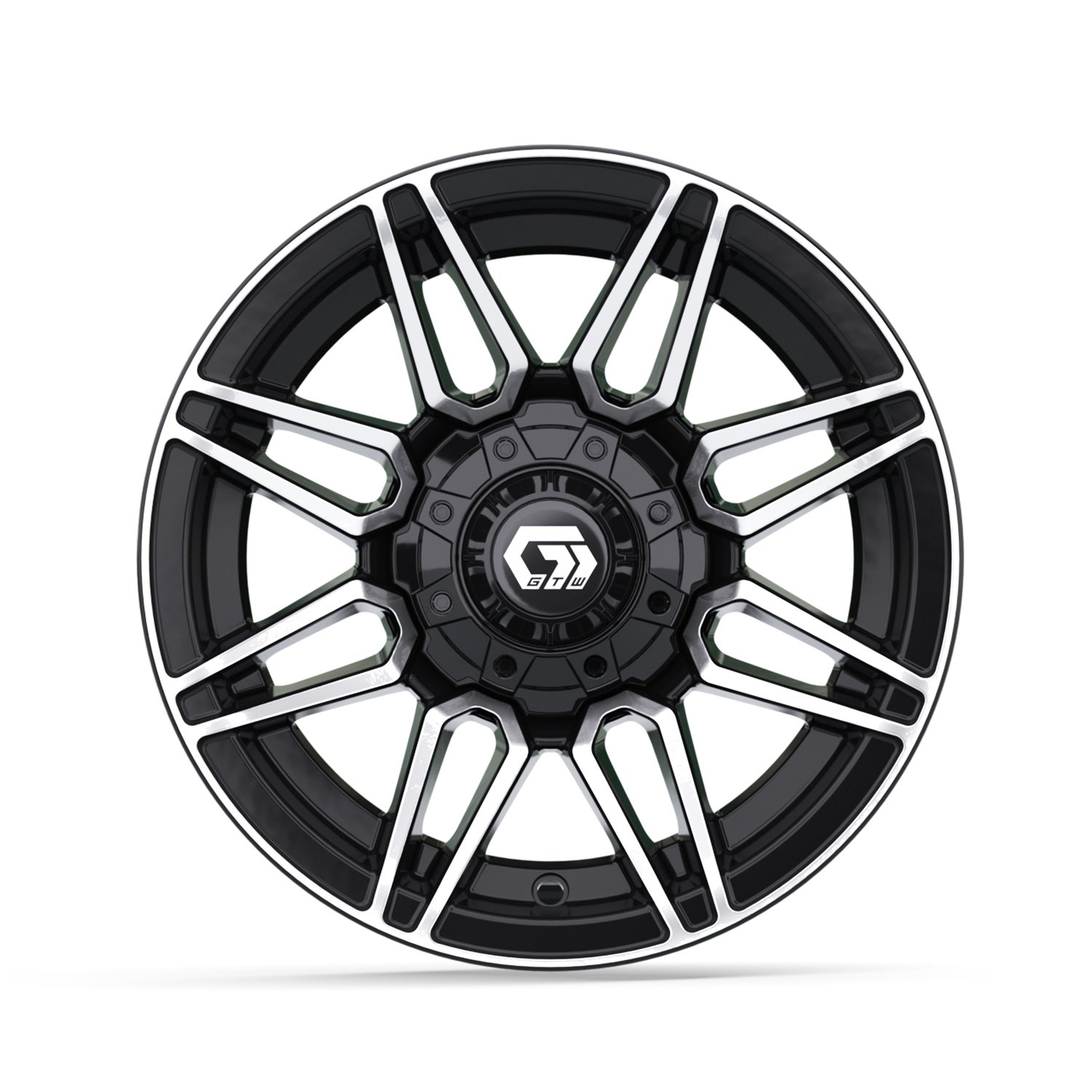 19-408 12" Stealth Black & Machined