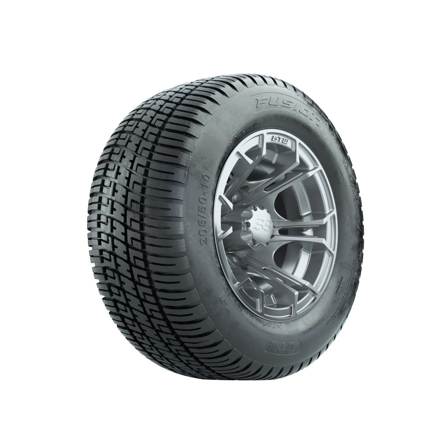 A19-1067 Spyder / Machined & Matte Silver / Fusion