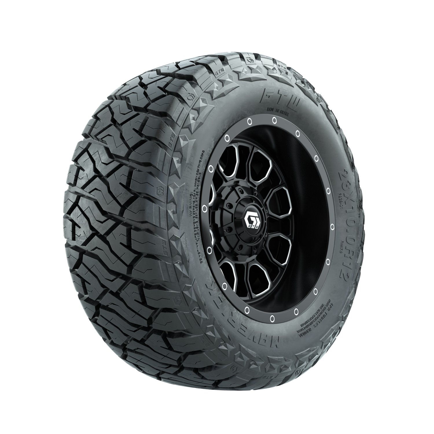 A19-1350 Volt / Black with Machined Face / Maverick 23"