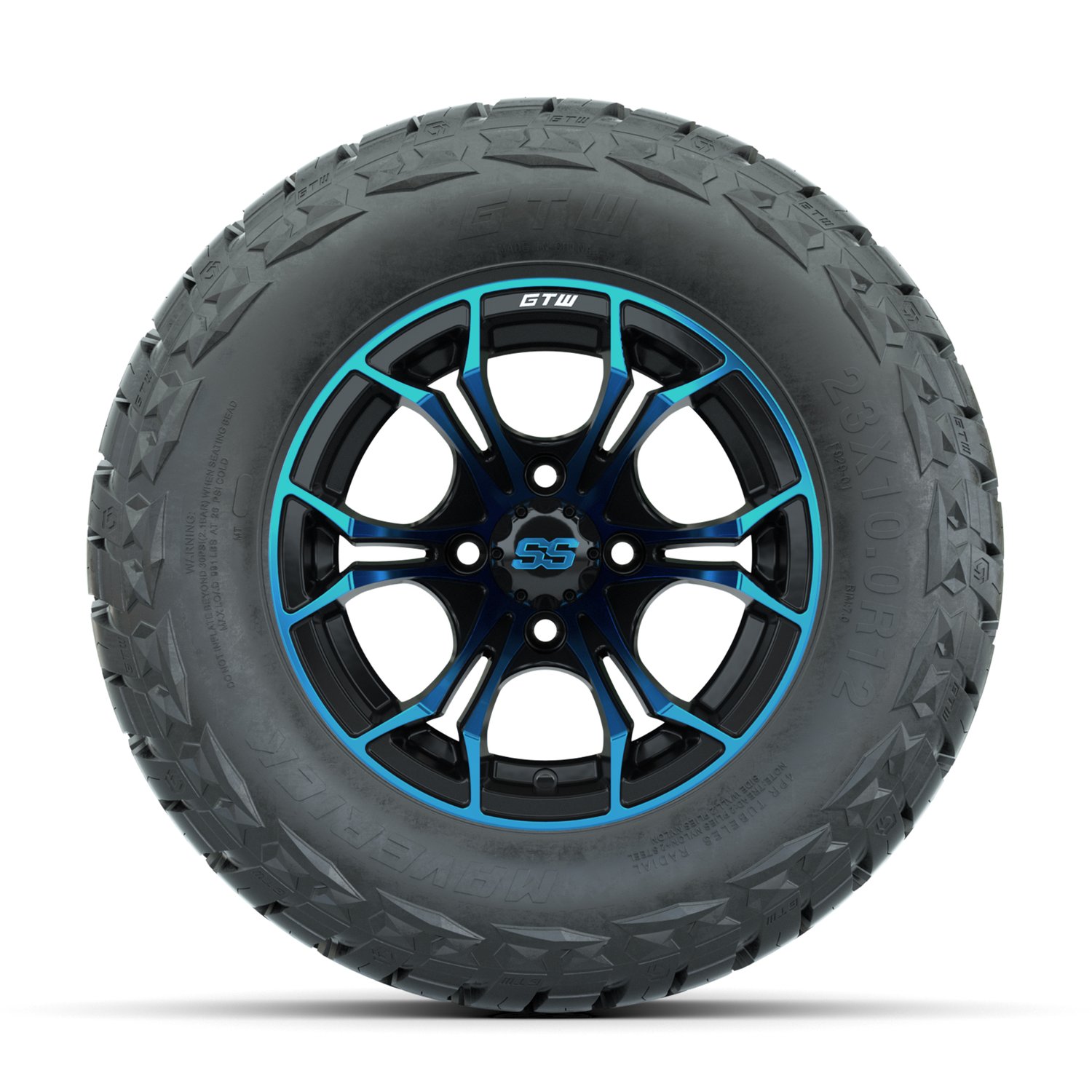 19-220 A19-1412 Spyder / Blue & Black / Maverick