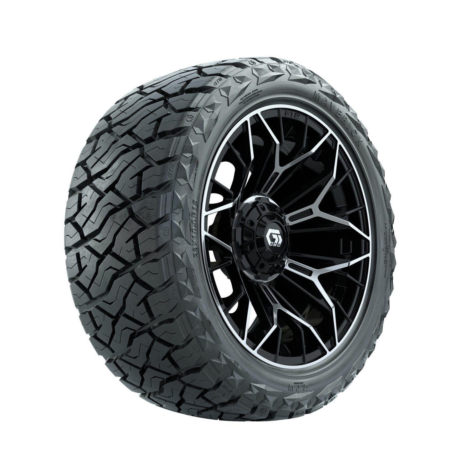 A19-1489 Stellar / Machined & Black / Maverick 23"