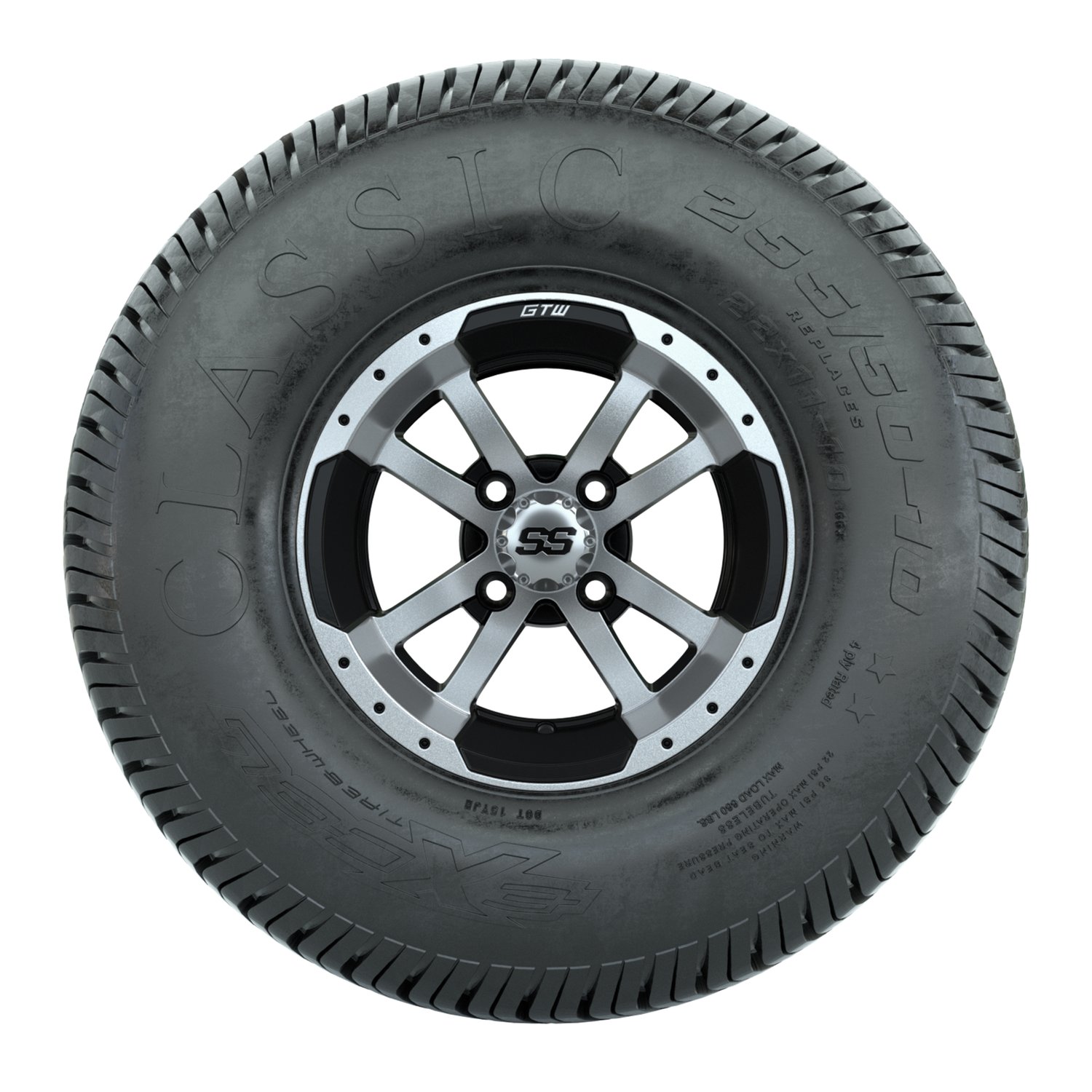 19-107 A19-1504 Storm Trooper / Machined & Black / Excel Classic DOT