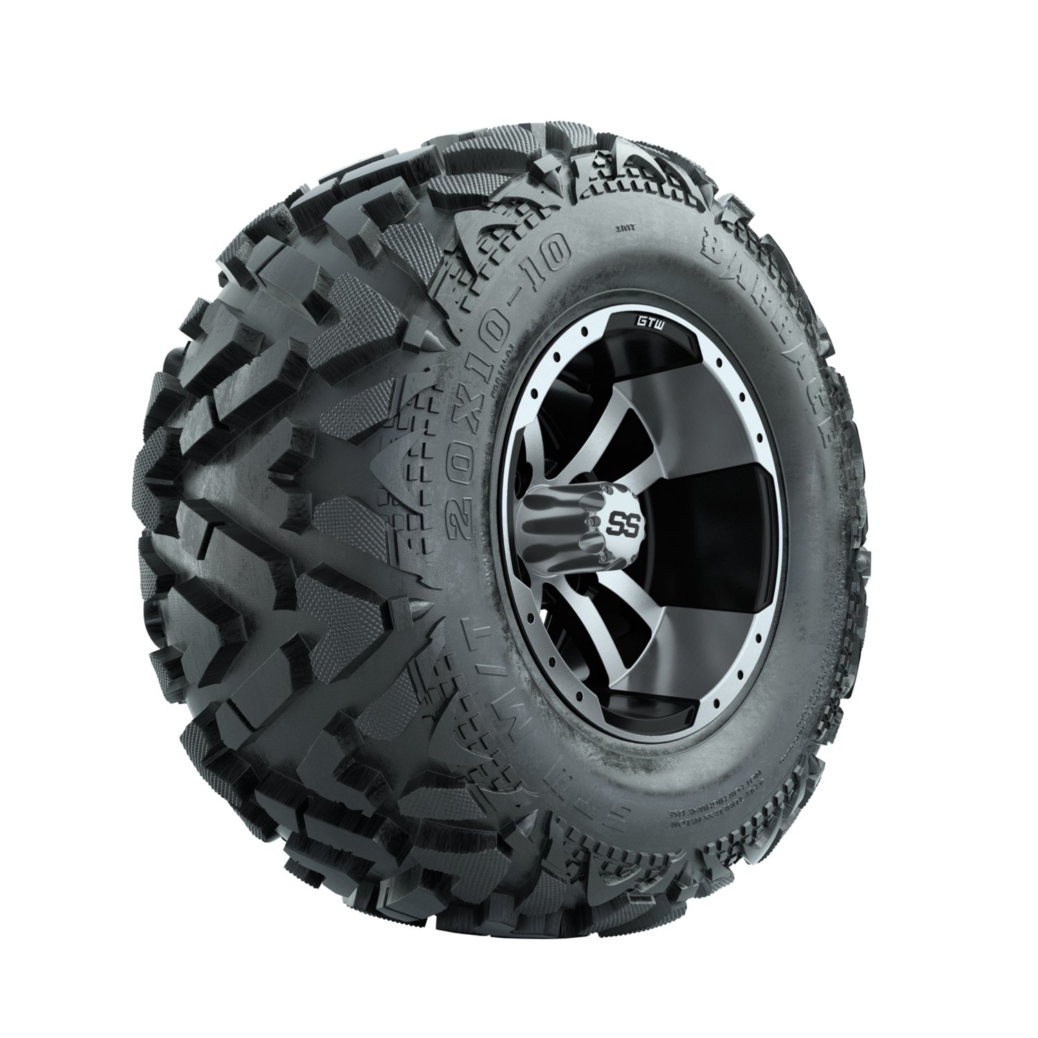 A19-1507 Storm Trooper / Machined & Black / Barrage