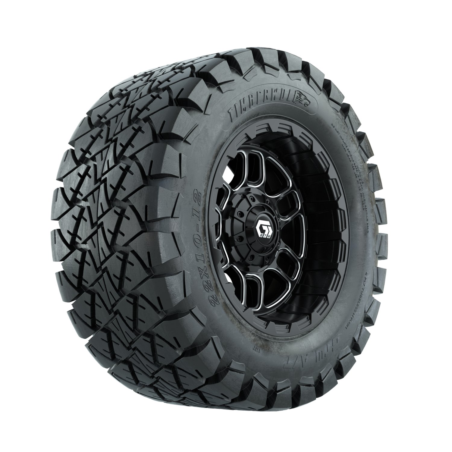 A19-1750 Titan / Machined & Black / Timberwolf