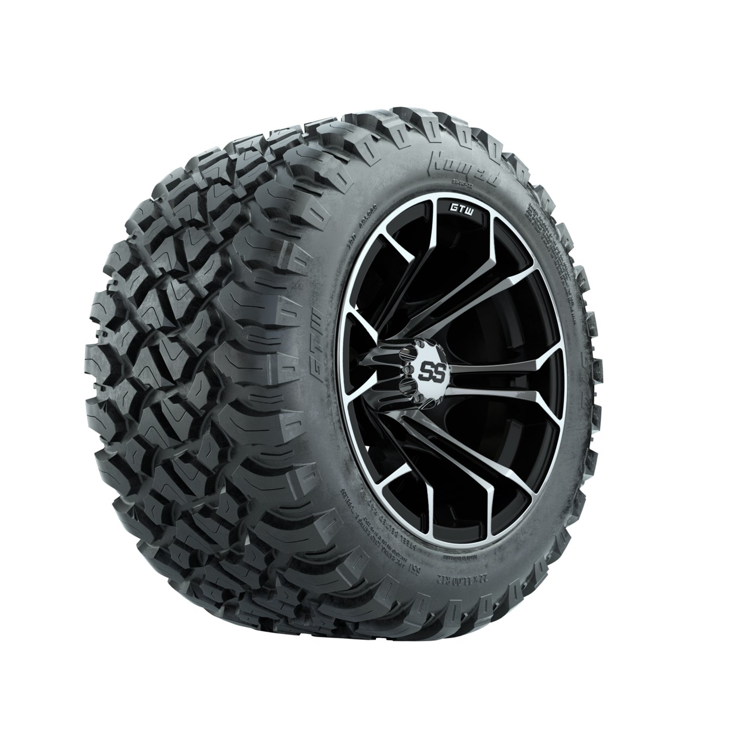 A19-2171 Spyder / Machined & Black / Nomad