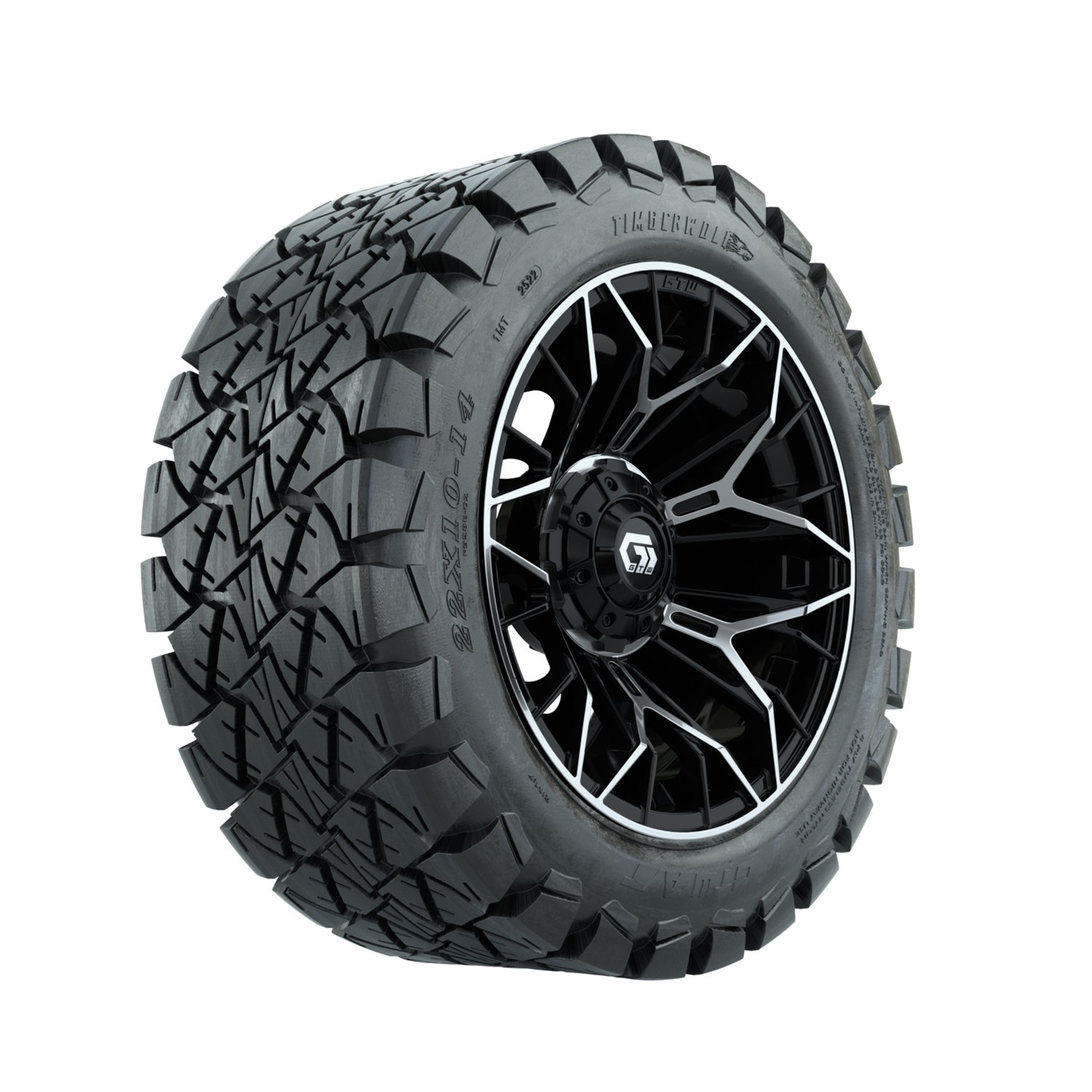 A19-2226 Stellar / Machined & Black / Timberwolf