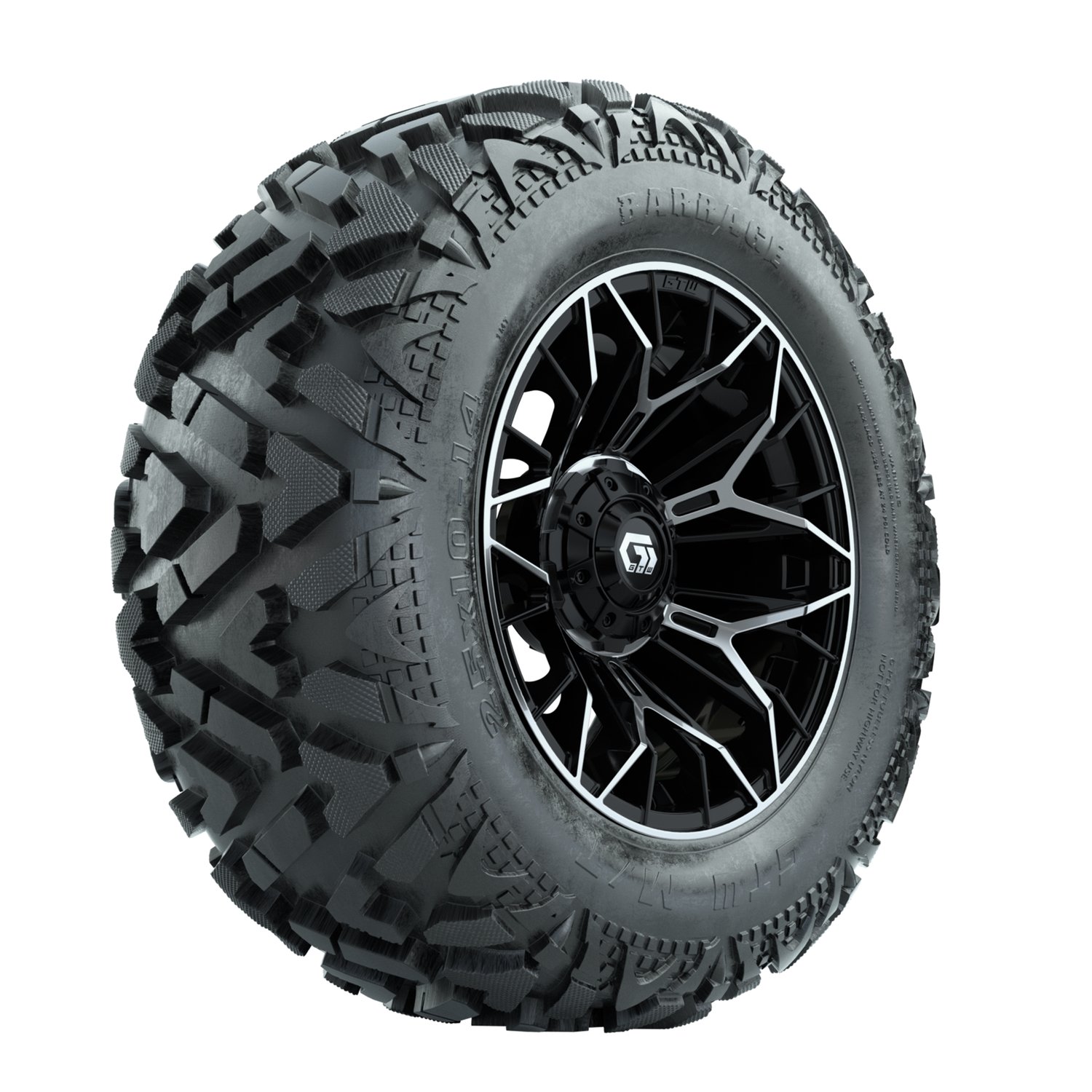 A19-2228 Stellar / Machined & Black / Barrage