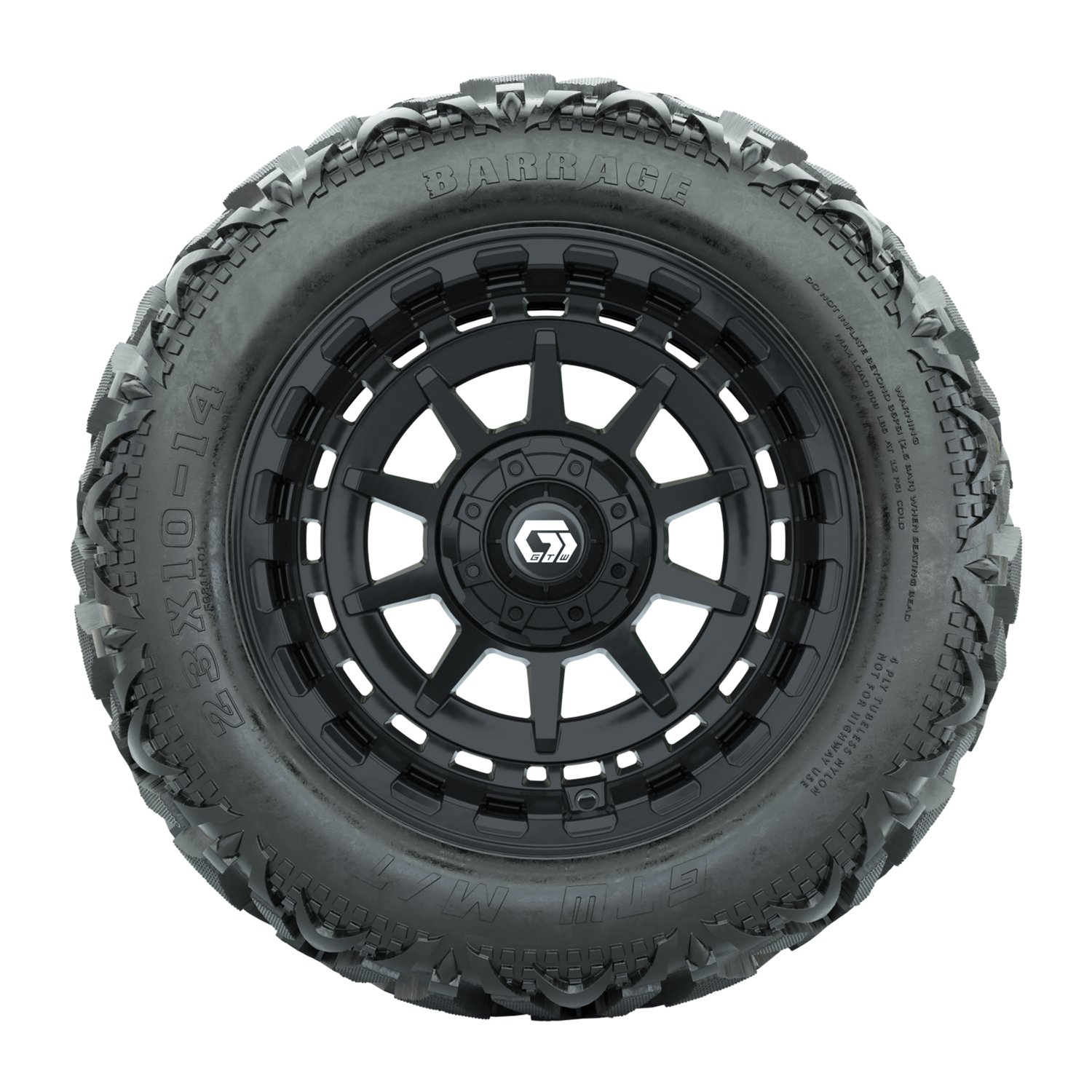 19-397 A19-2356 Barricade / Gloss Black / Barrage