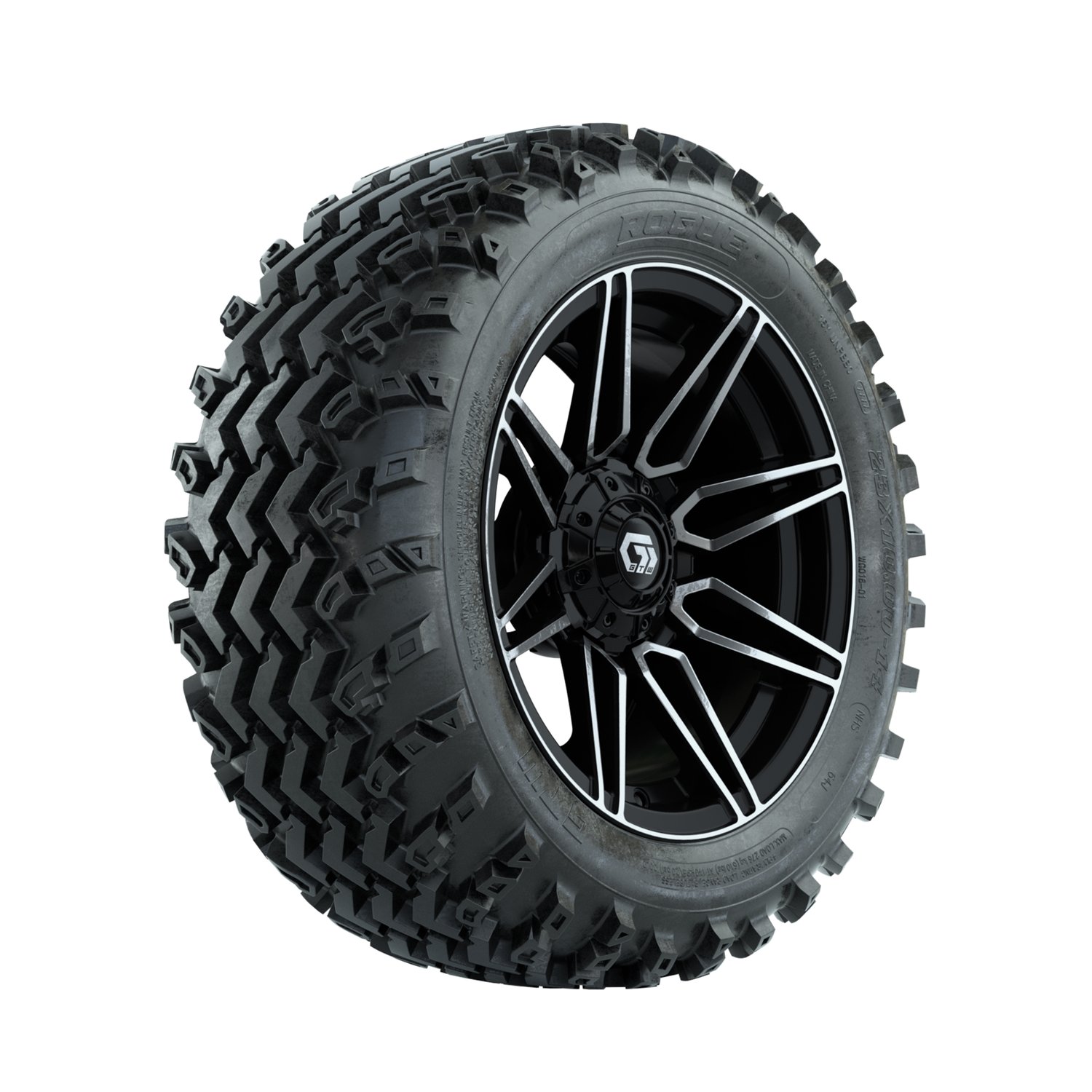 A19-2395 Stealth / Machined & Gloss Black / Rogue