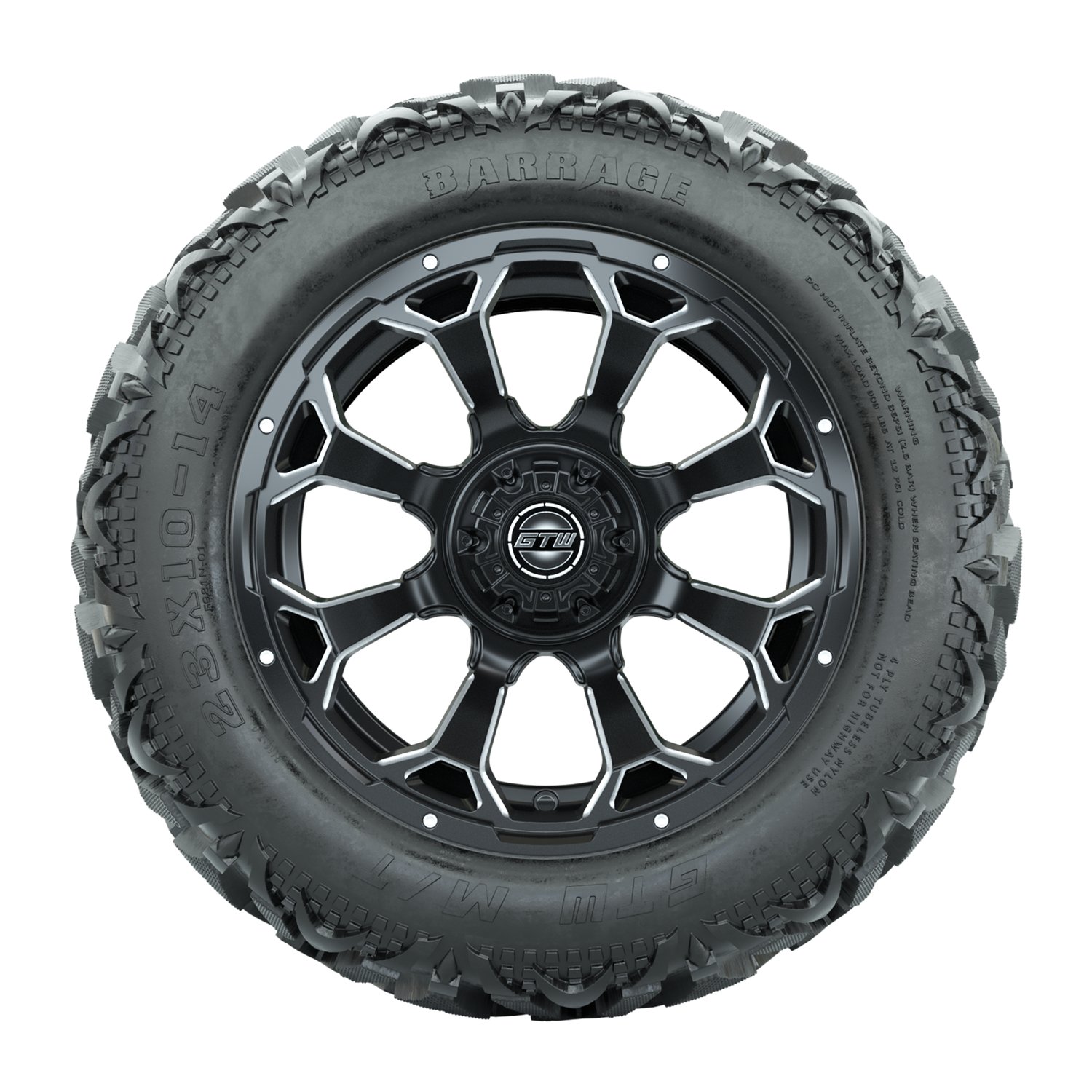 19-226 A19-2427 Raven / Matte Black / Barrage