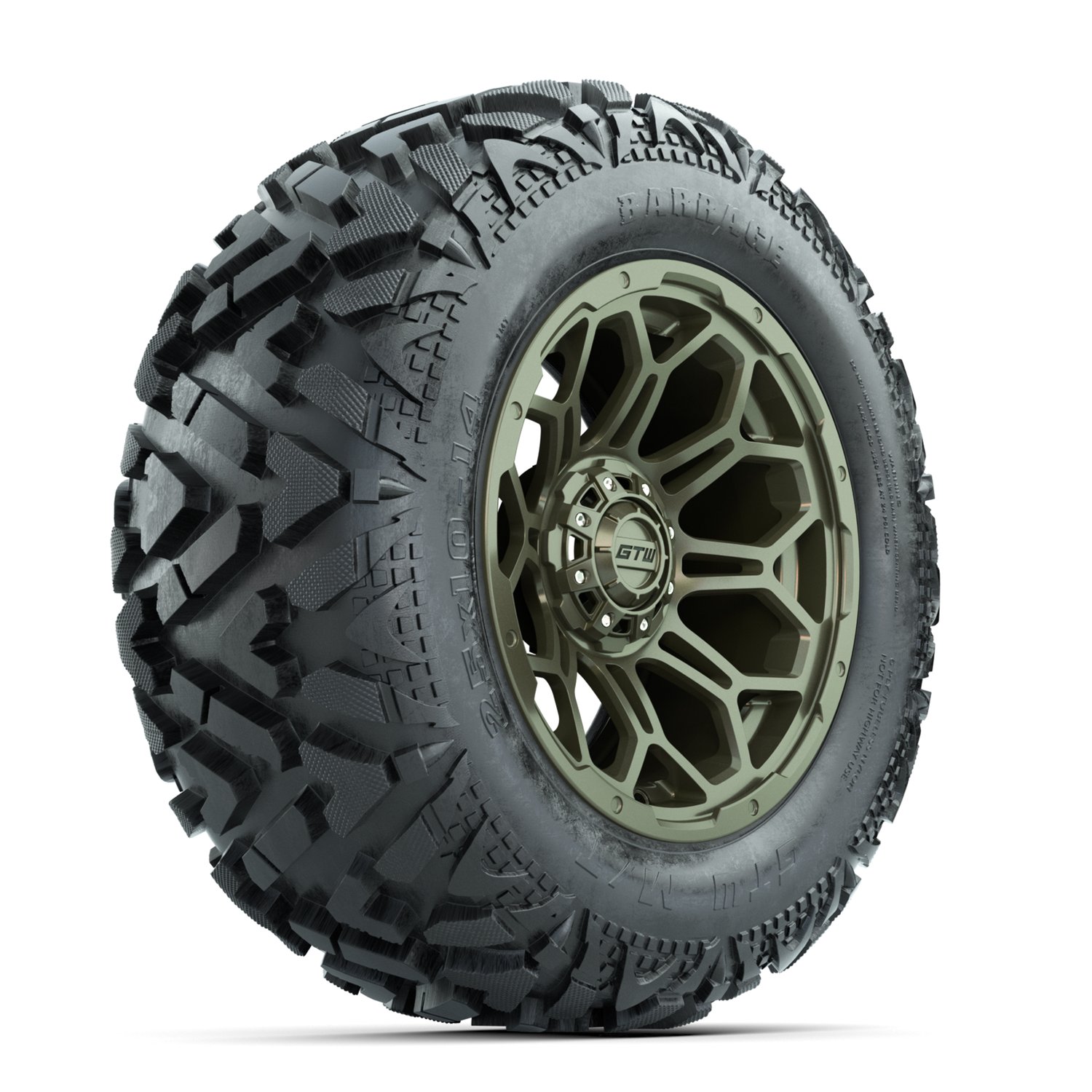 20-033 A19-2502 Bravo / Matte Recon Green / Barrage