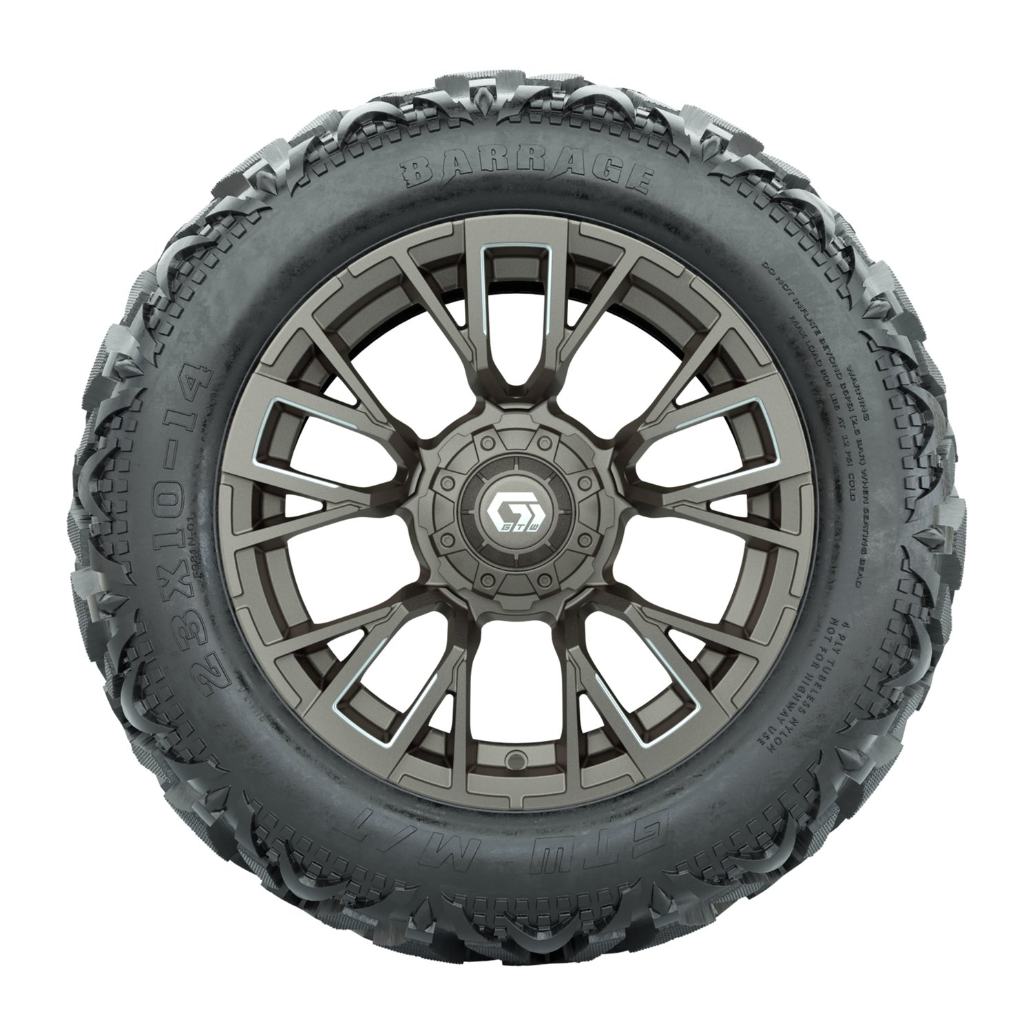 19-423 A19-2601 Vandal / Satin Bronze / Barrage