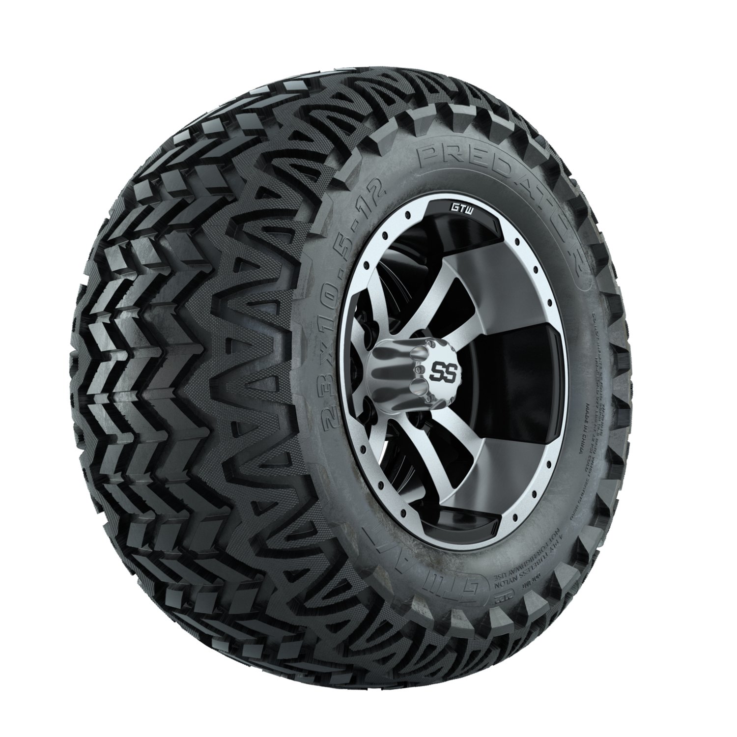 A19-350 Storm Trooper / Machined & Black / Predator