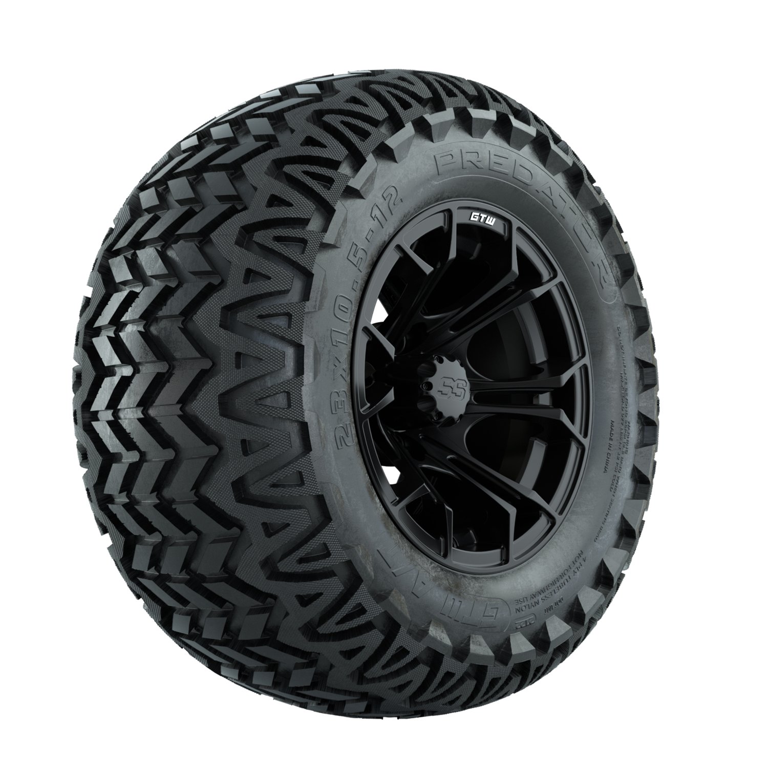 A19-386 Spyder / Matte Black / Predator