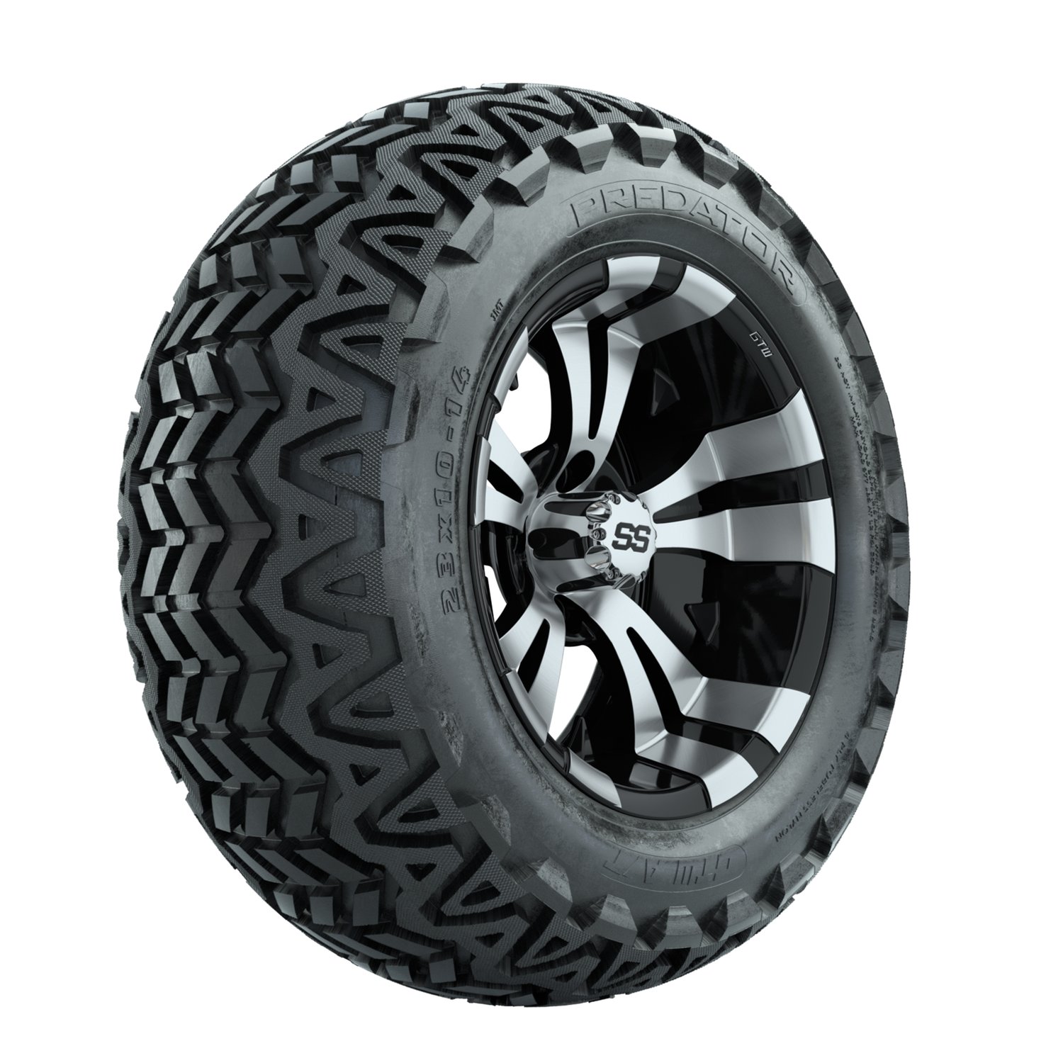 A19-415 Vampire / Machined & Black / Predator