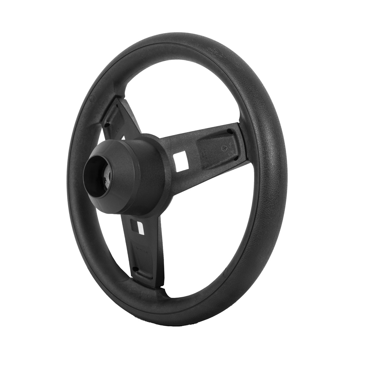06-163 Gussi Giazza Soft Touch Steering Wheel Black Icon AEV