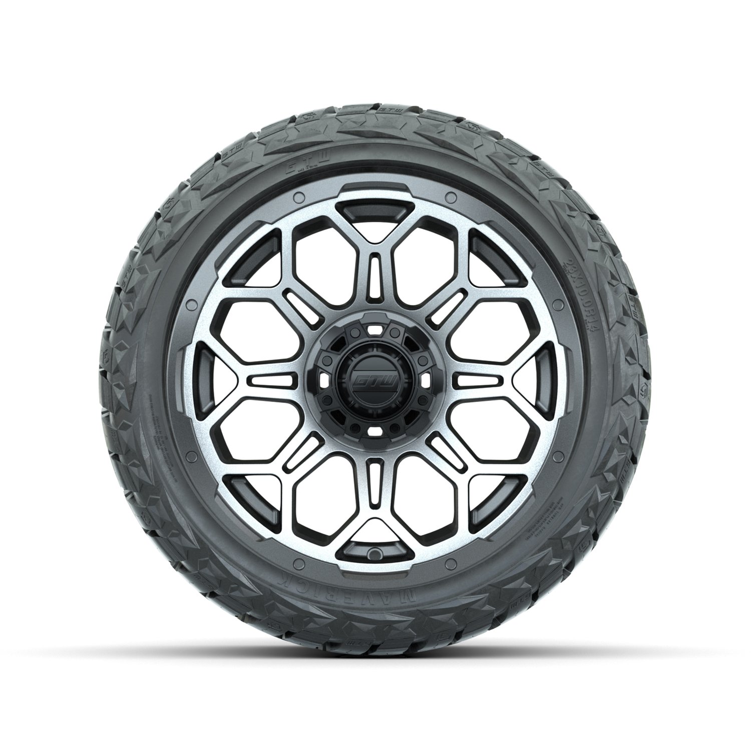 19-225 A19-1448 Bravo / Matte Gray & Machined / Maverick