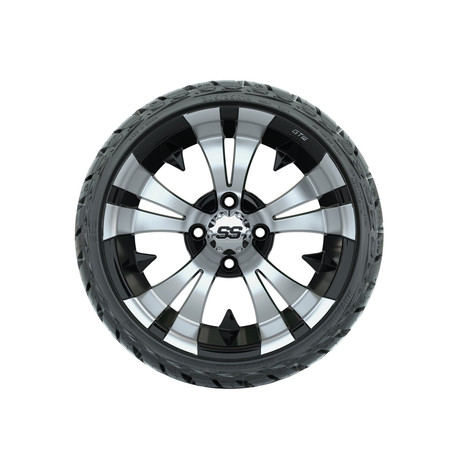 19-168 A19-1466 Vampire / Machined & Black / Maverick Lo Pro