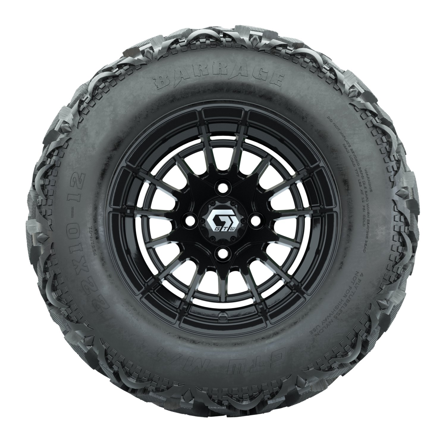 19-389 A19-1836 Boost / Gloss Black / Barrage