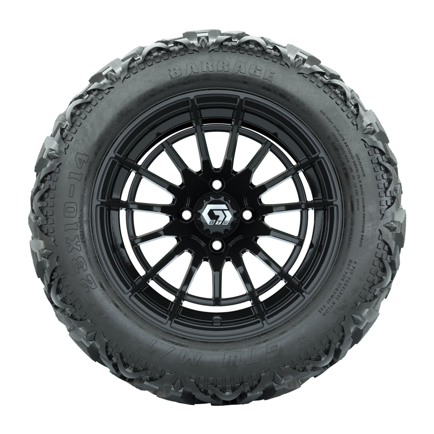 19-390 A19-2320 Boost / Gloss Black / Barrage