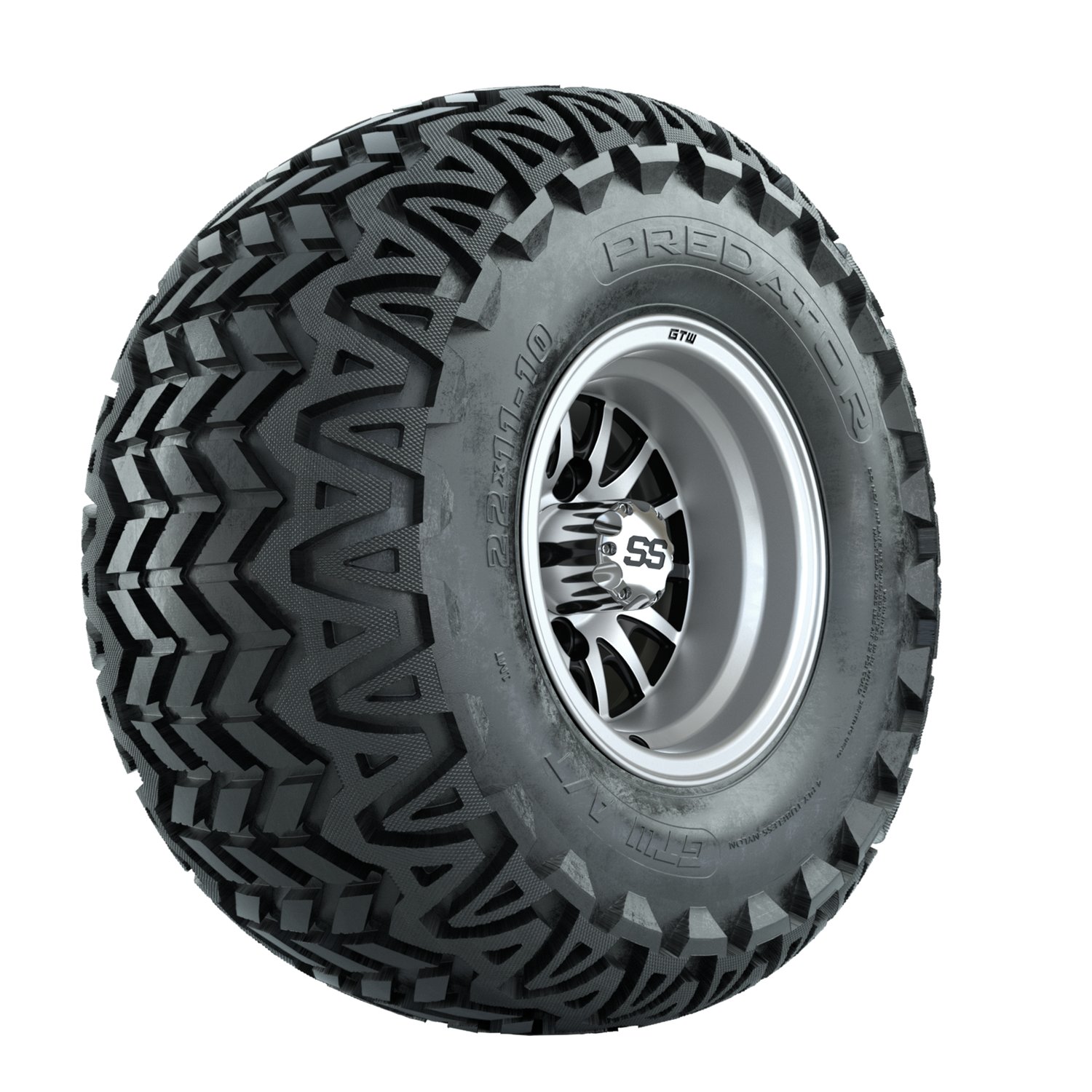 A19-301 Medusa / Machined & Black / Predator