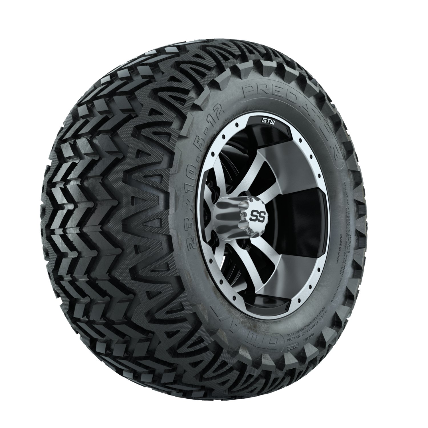 A19-350 Storm Trooper / Machined & Black / Predator